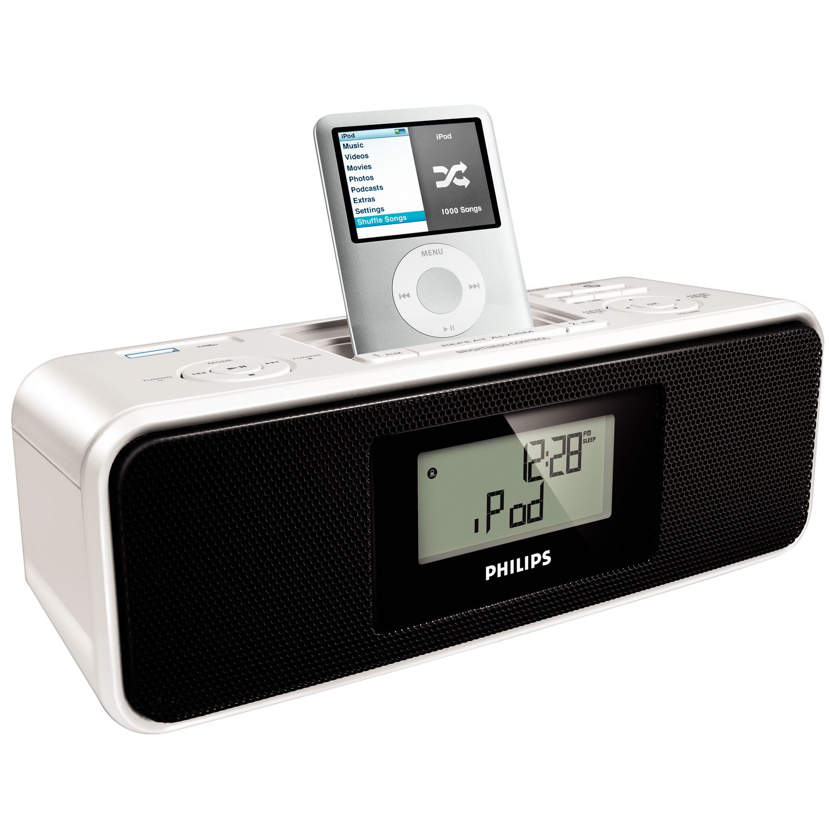Philips DC200 Clock Radio/iPod Dock