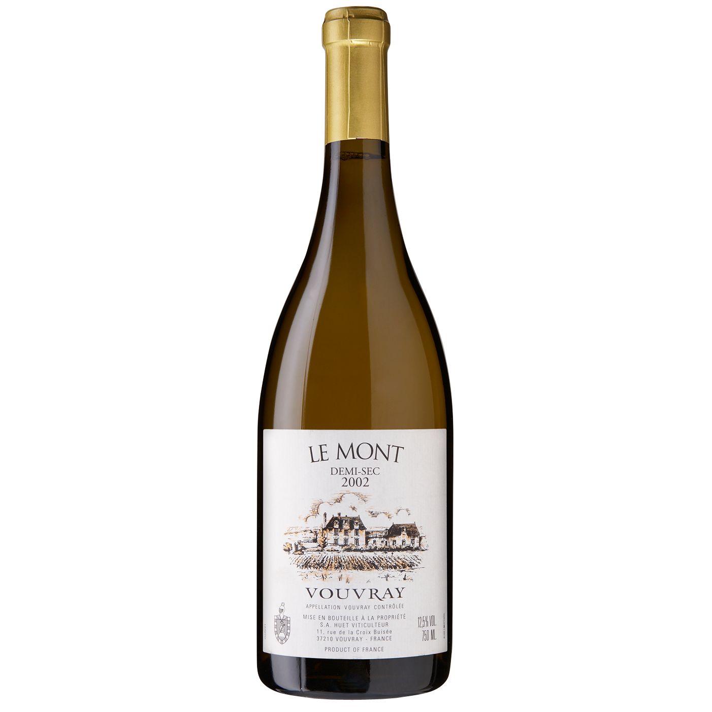 Domaine Huet, Le Mont Demi-Sec 2002 Vouvray, Loire, France 