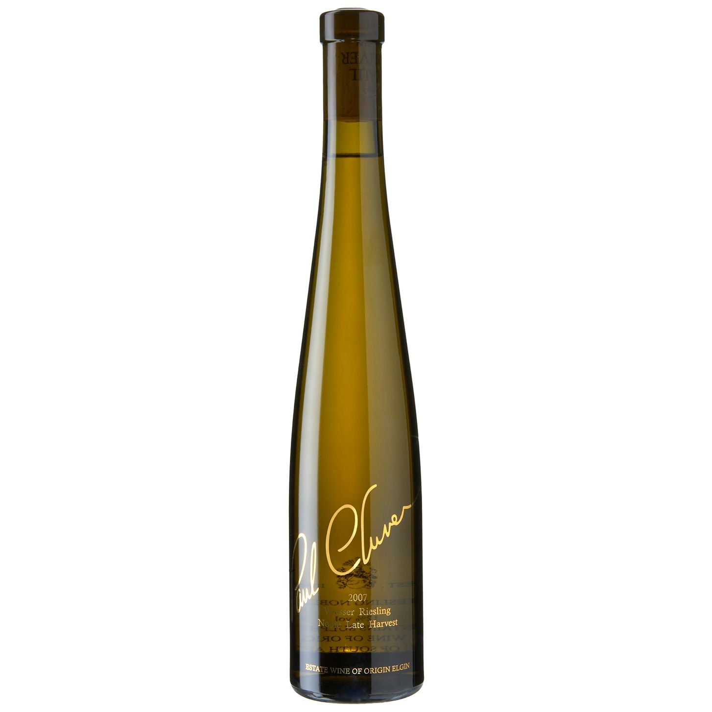 Paul Cluver Weisser Riesling Noble Late Harvest 2007 Elgin, South Africa, 37.5cl