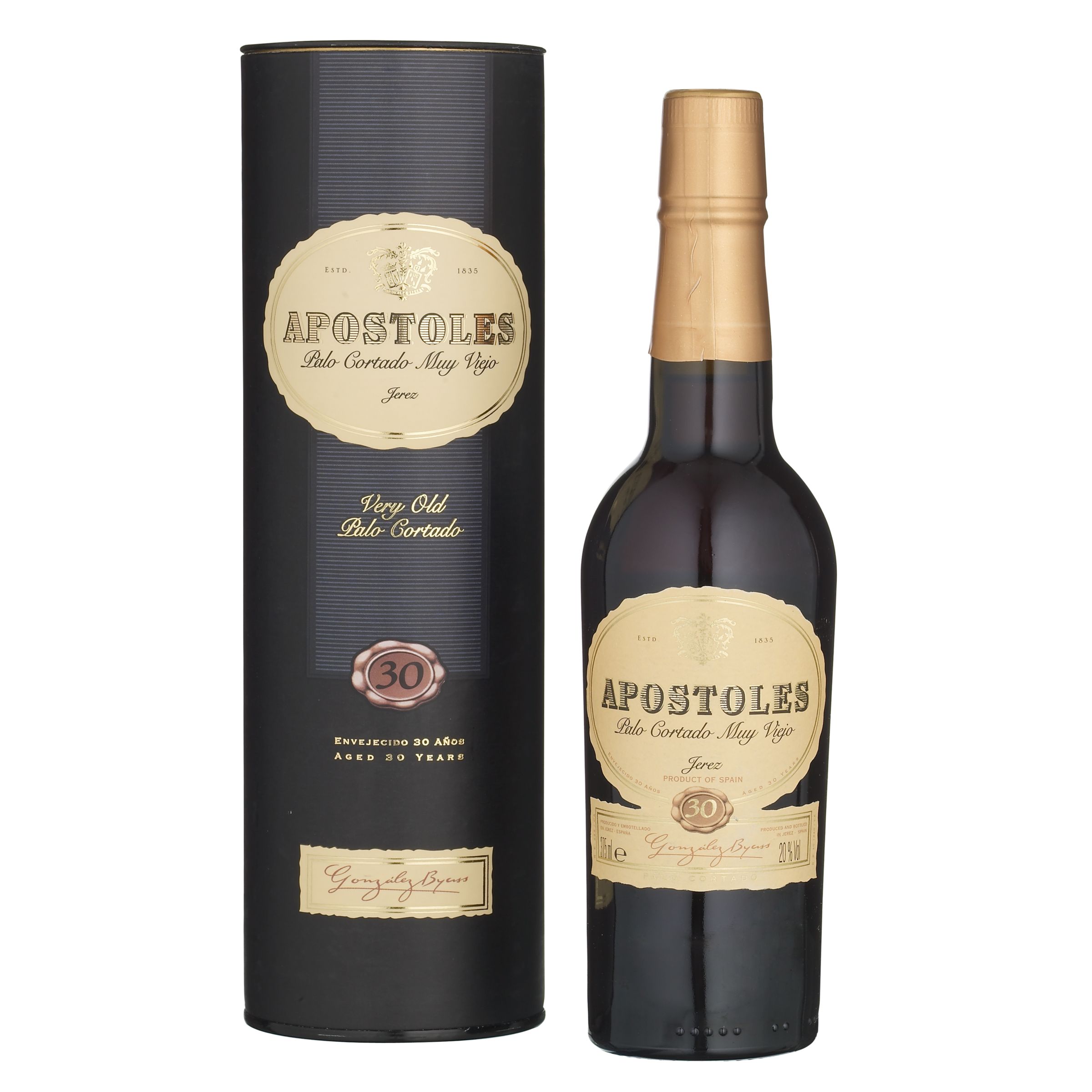 Gonzalez Byass, Apostoles Palo Cortado Muy Viejo Sherry, 37.5cl at John Lewis