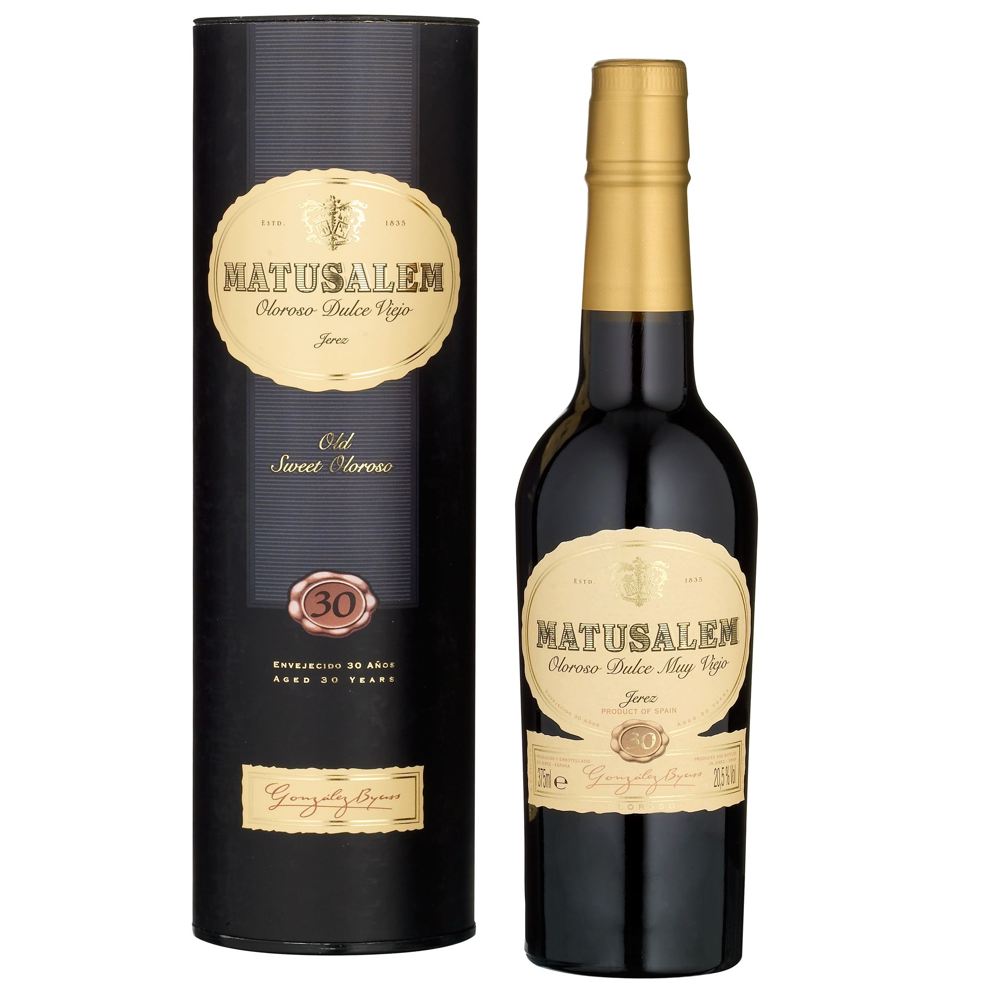 Gonzalez Byass, Matusalem Oloroso Dulce Muy Viejo Sherry, (sweet) 37.5cl at John Lewis