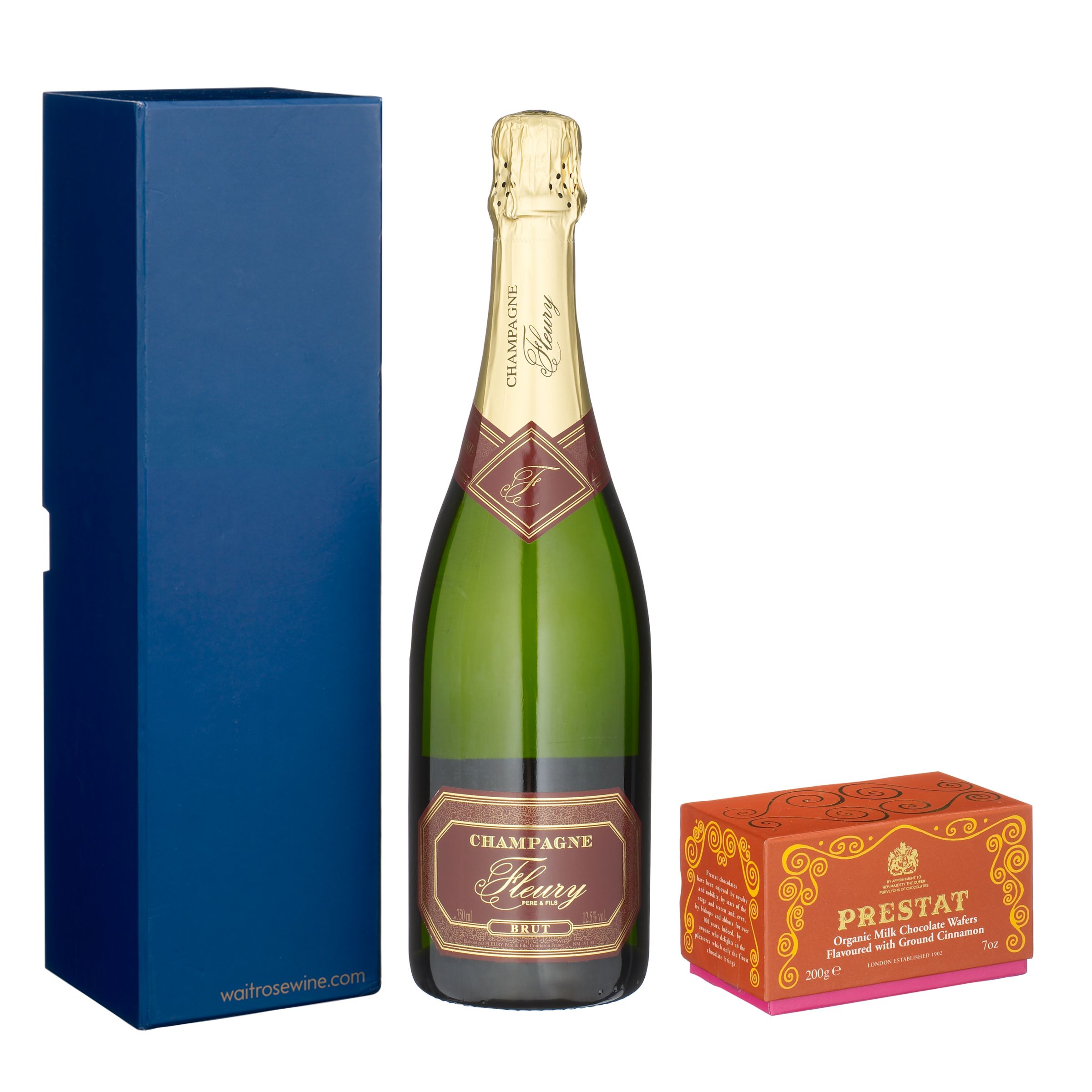 Organic Champagne & Prestat Chocolates