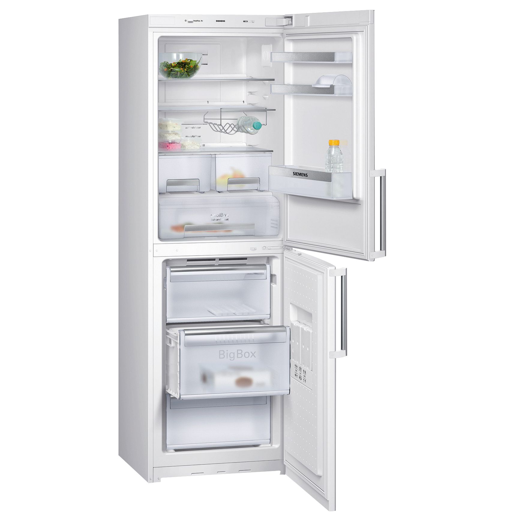 Siemens KG34NA13GB Fridge Freezer White