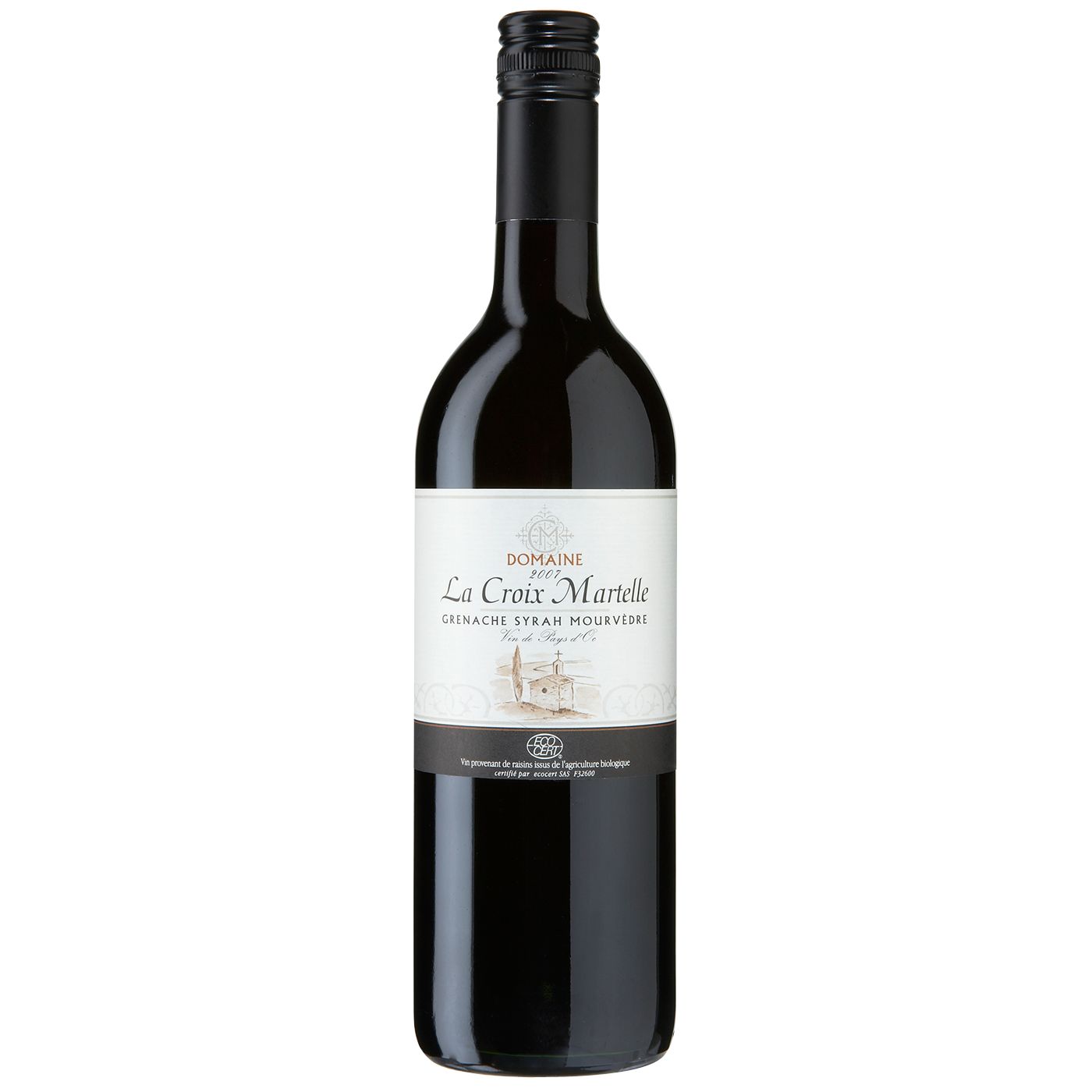 Domaine La Croix Martelle 2007 Vin de Pays d’Oc, South of France 