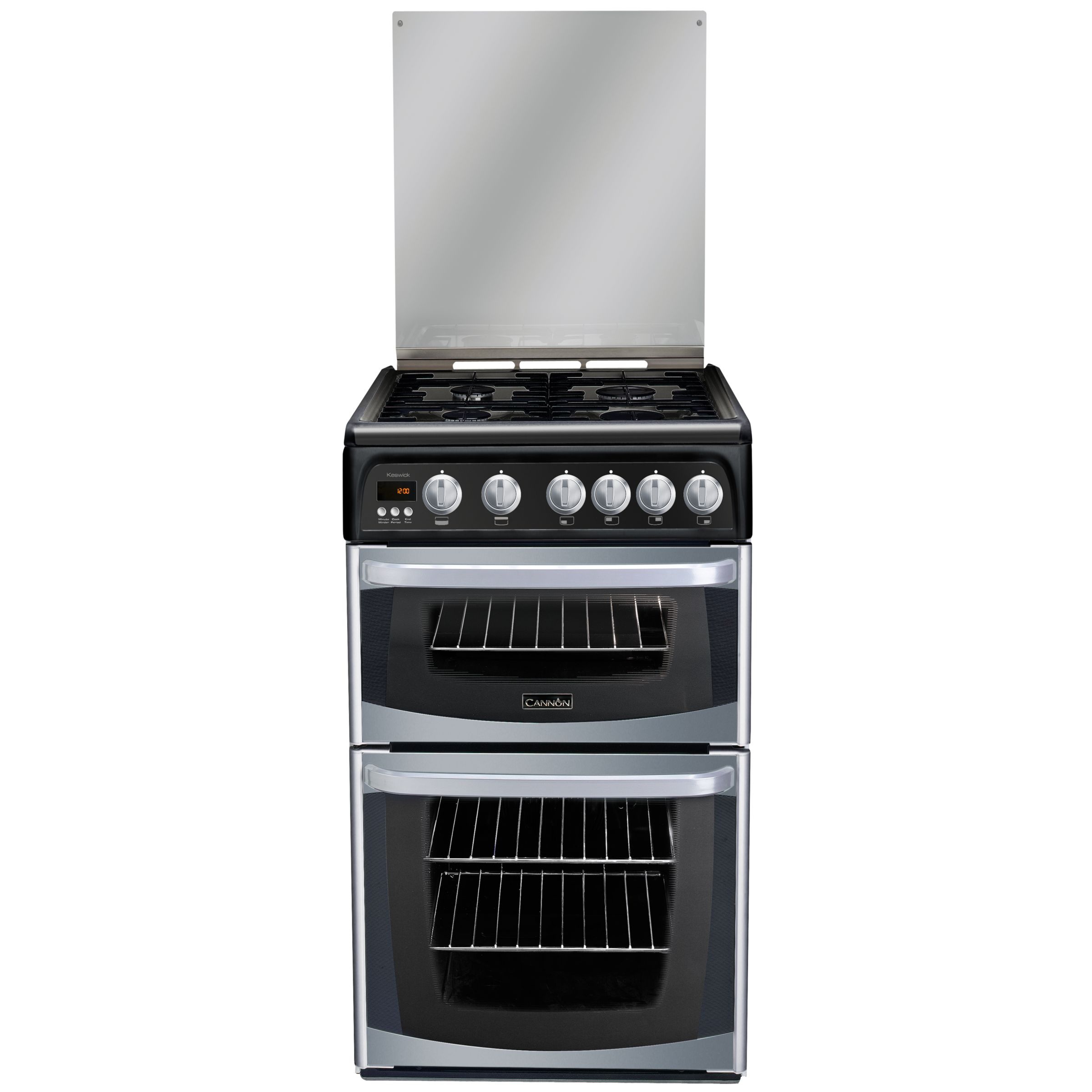 Cannon Keswick C50GKS Gas Cooker Metallic Silver