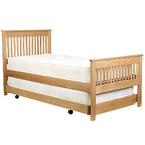 Riley Guest Bed, Oak, 90cm