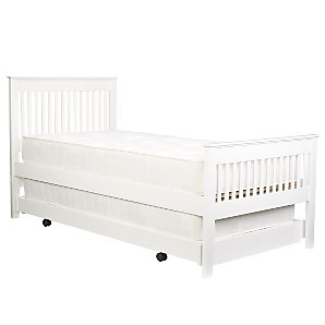 Riley Guest Bed, White, 90cm