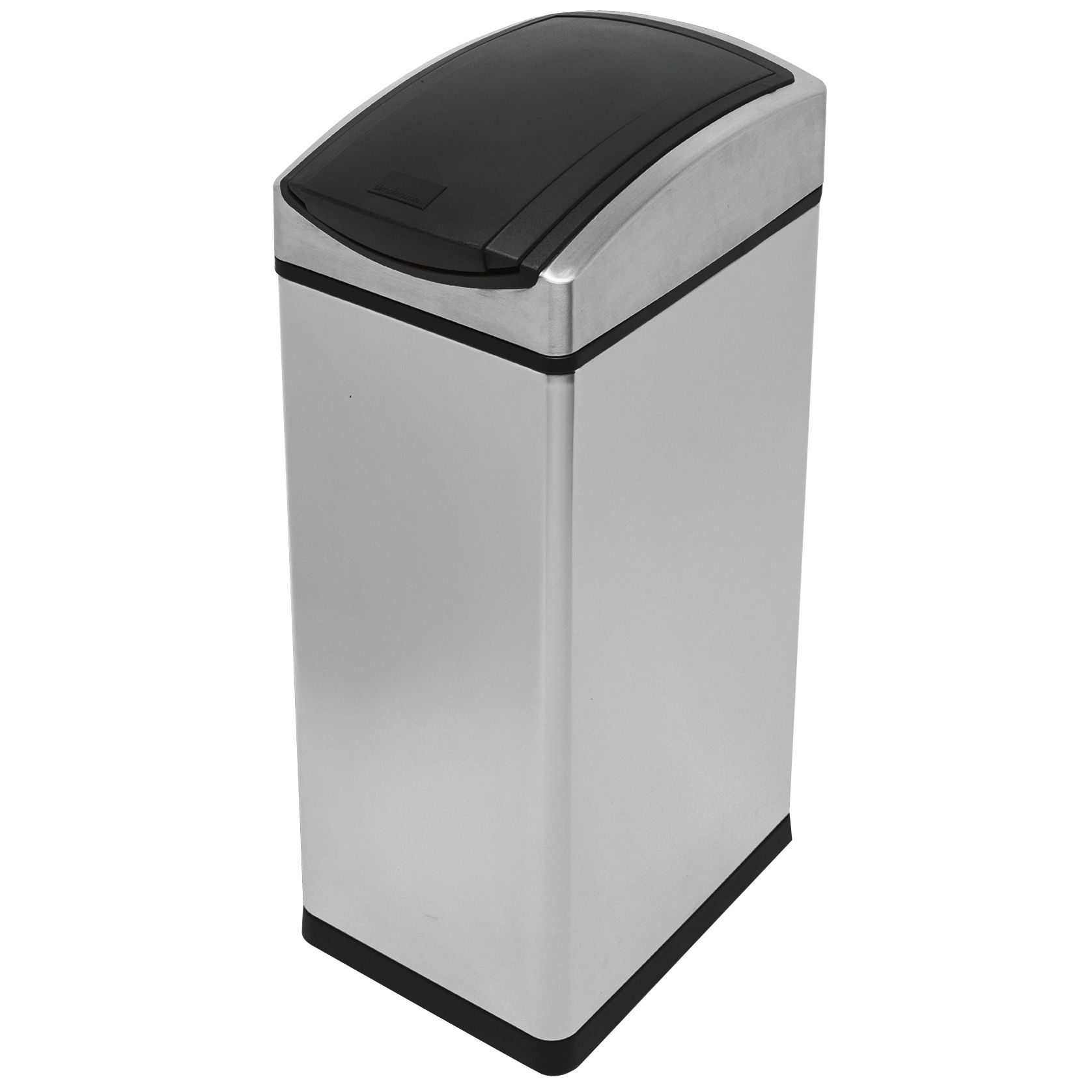 simplehuman Soft Touch Bin, Brushed Steel, 45L