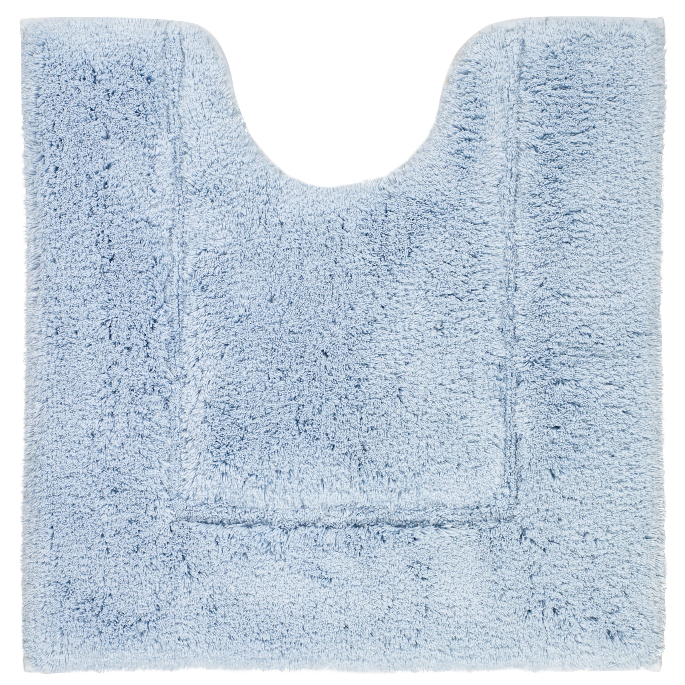 John Lewis Egyptian Deep Pile Pedestal Mat Duck Egg