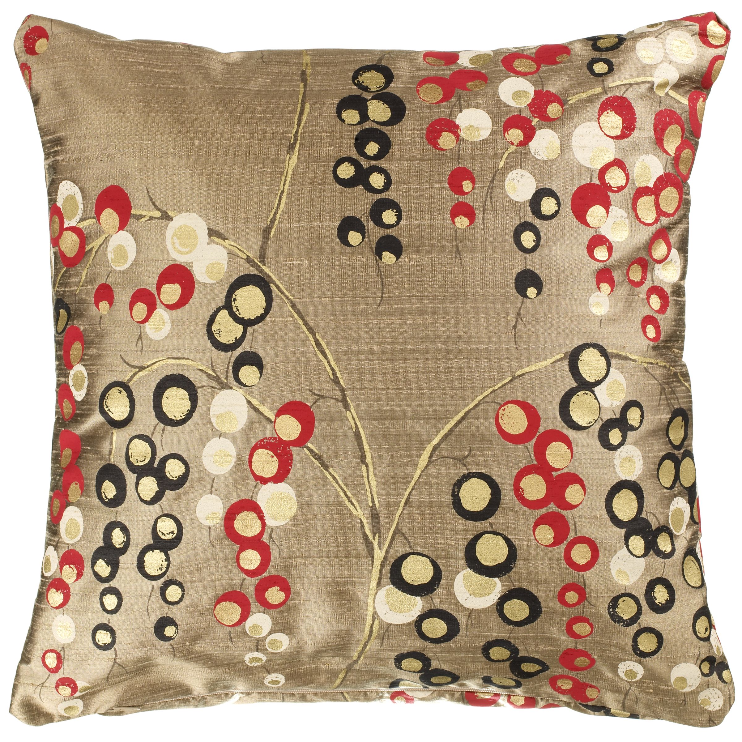 Buy Iola Cushion, Champagne online at JohnLewis.com : silk pillow cushion pillow branch design champagne silk