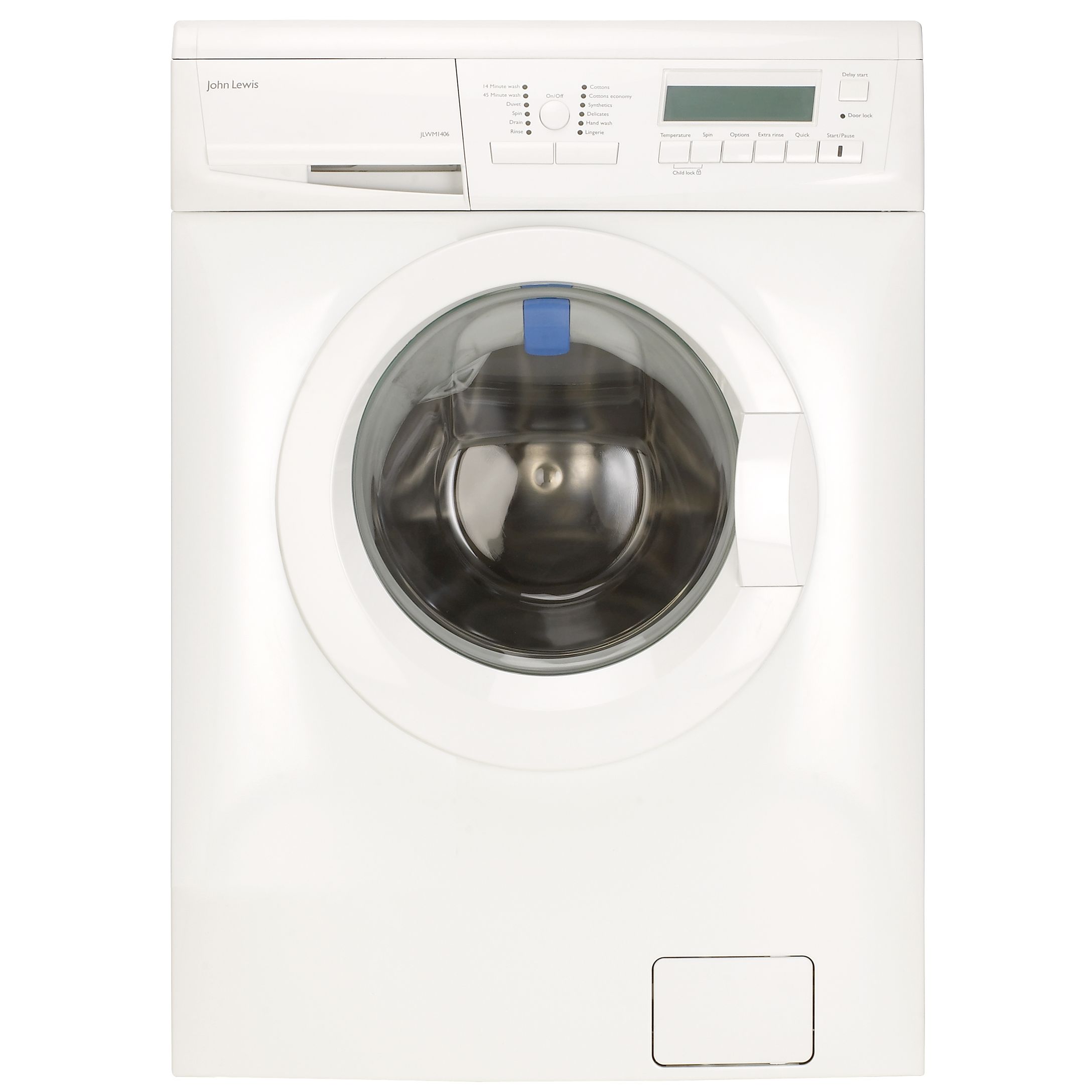 John Lewis JLWM1406 Washing Machine, White