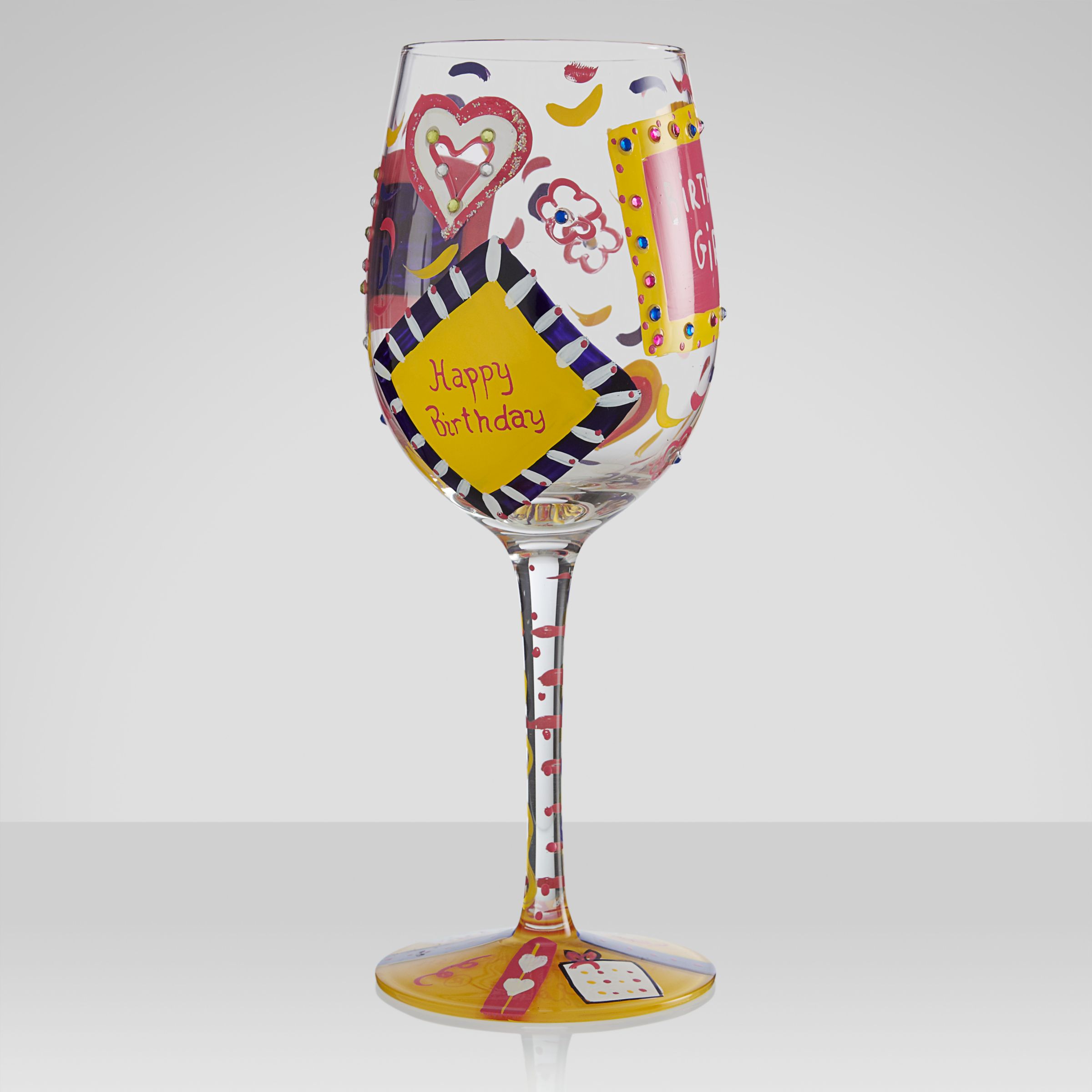 Lolita Birthday Girl Wine Glass