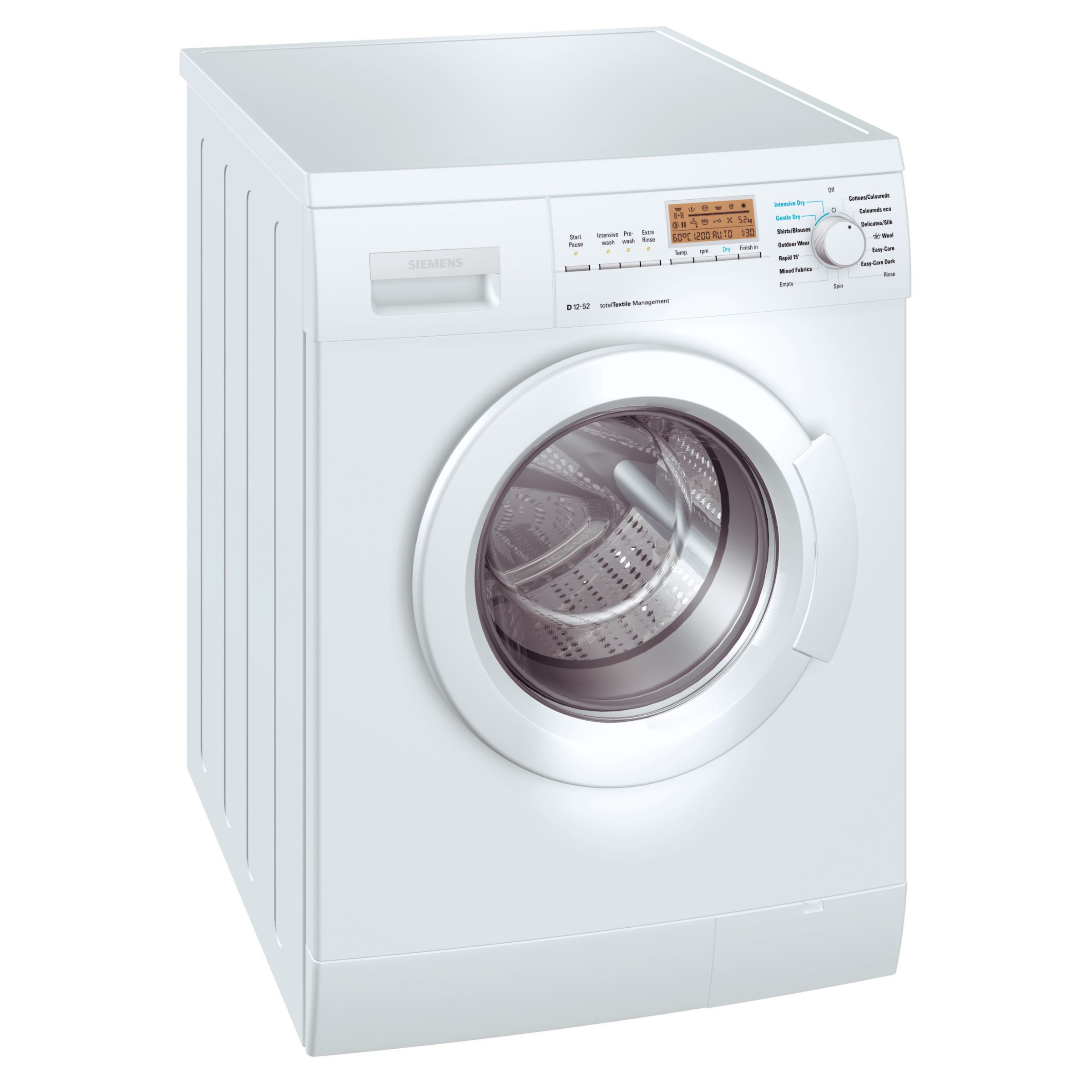 Siemens WD12D520GB Washer Dryer White