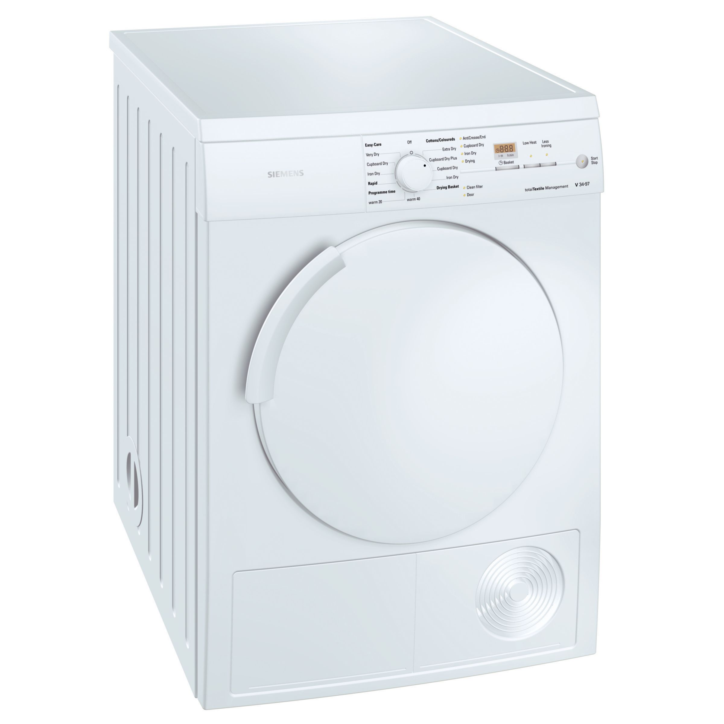 Siemens WT34V39 Sensor Vented Tumble Dryer White