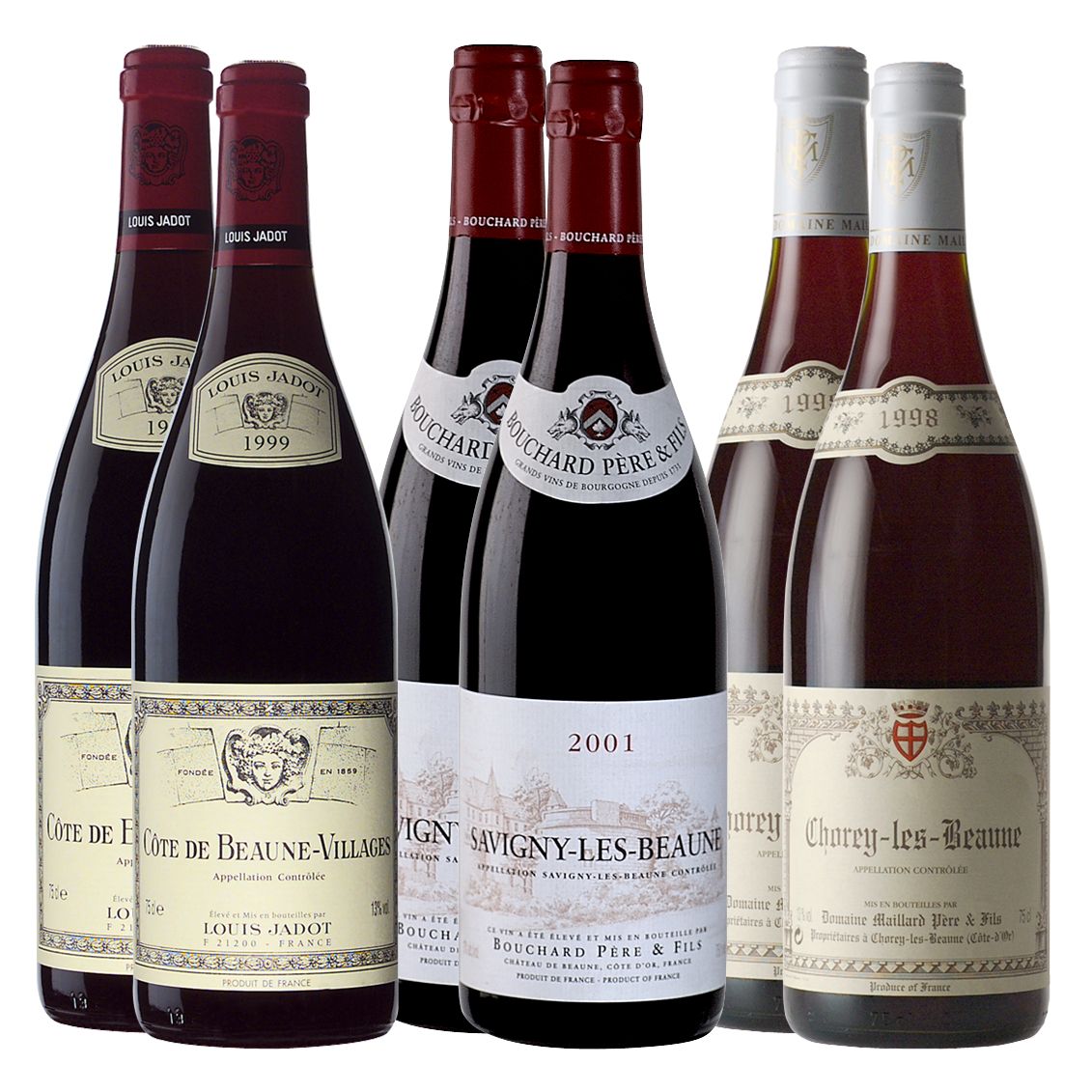Fine Red Burgundy, Case of Six