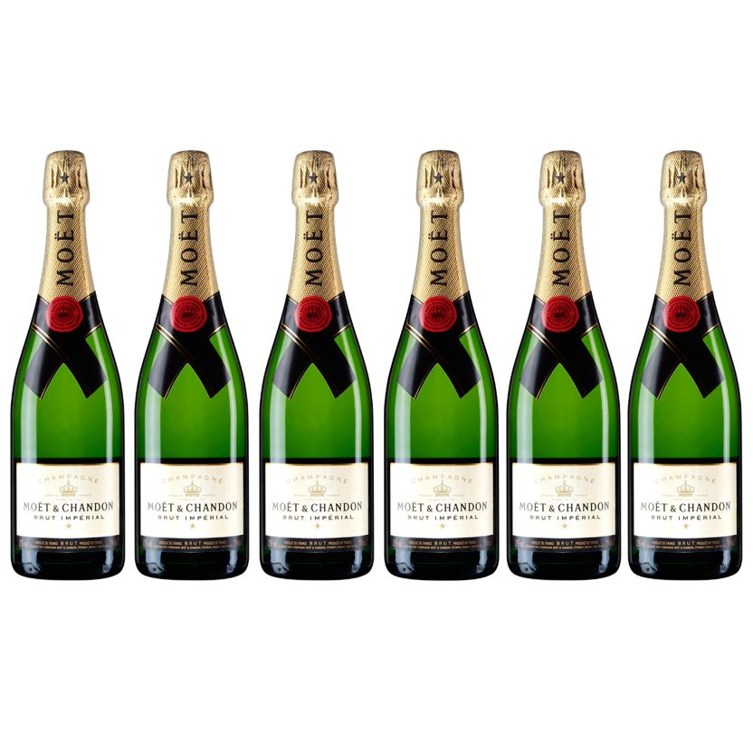 Moët & Chandon Brut Impérial NV Champagne, Case of 6 at John Lewis