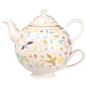 Portmeirion Secret Garden Porcelain Tea For One