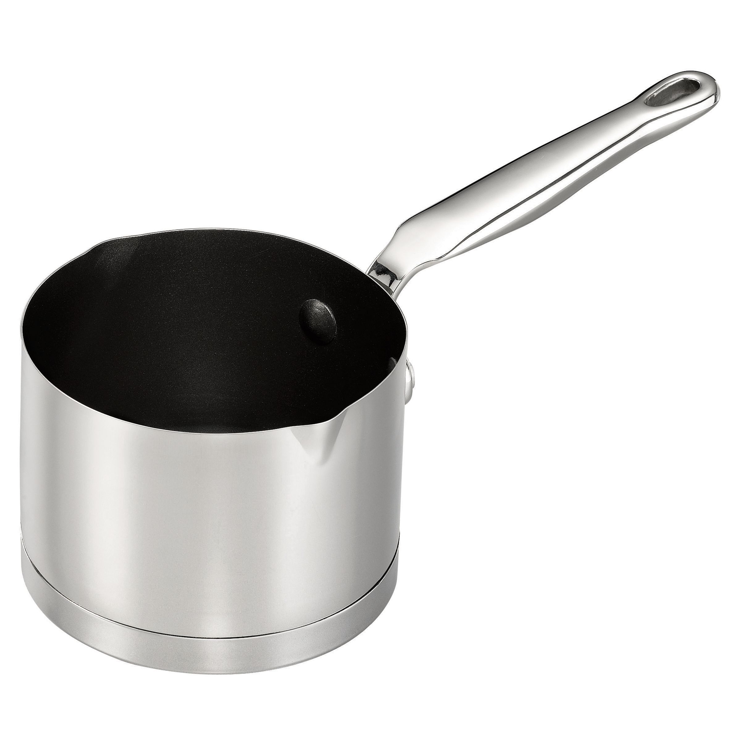 John Lewis City Saucepan Collection Milk Pan, 14cm