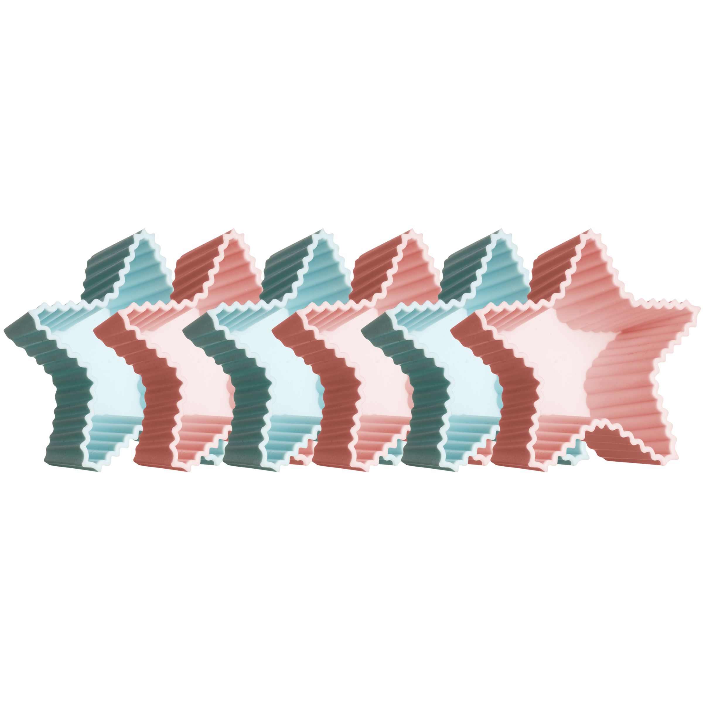 John Lewis Star Cake Cases Set of 6
