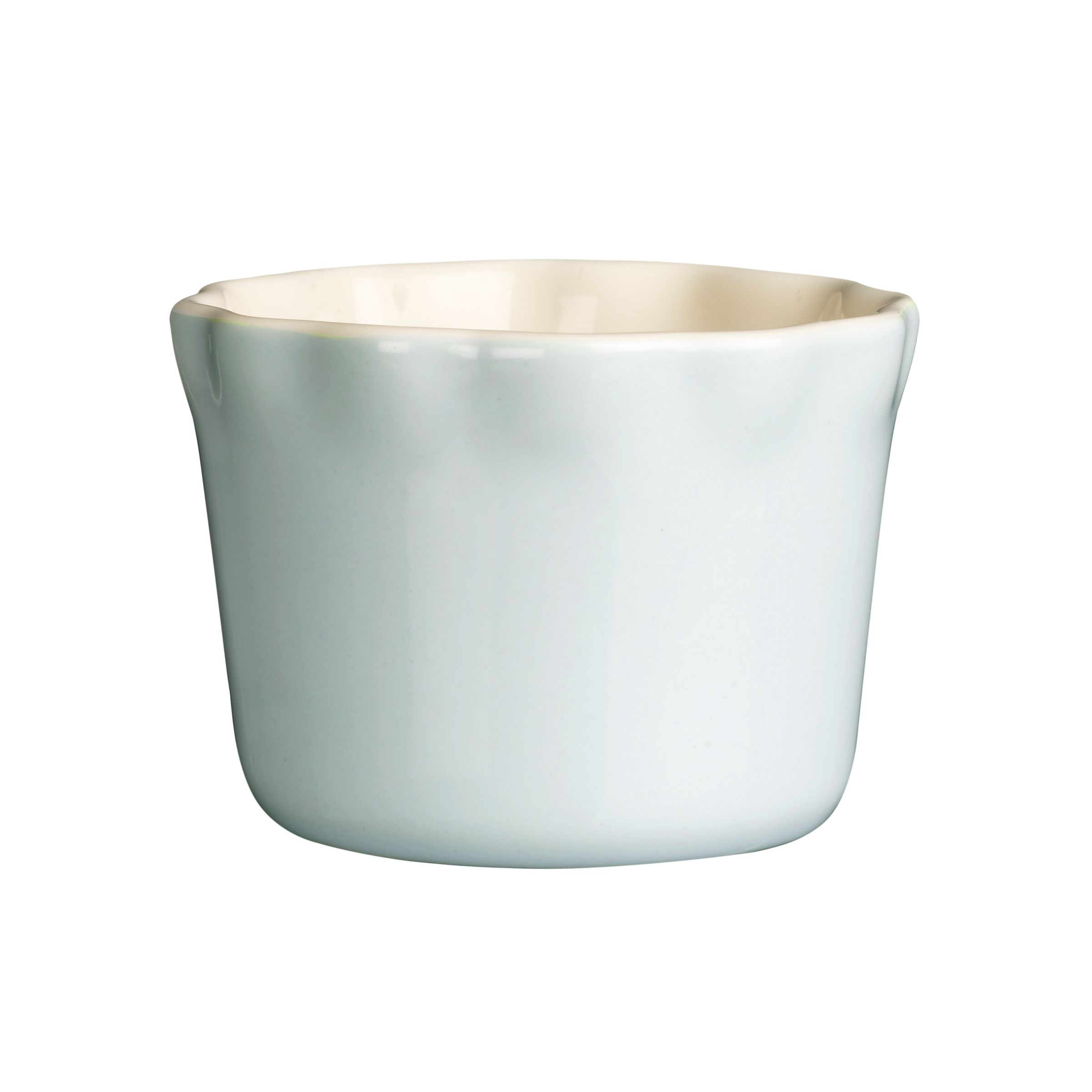 John Lewis Fluted Ramekin, Blue