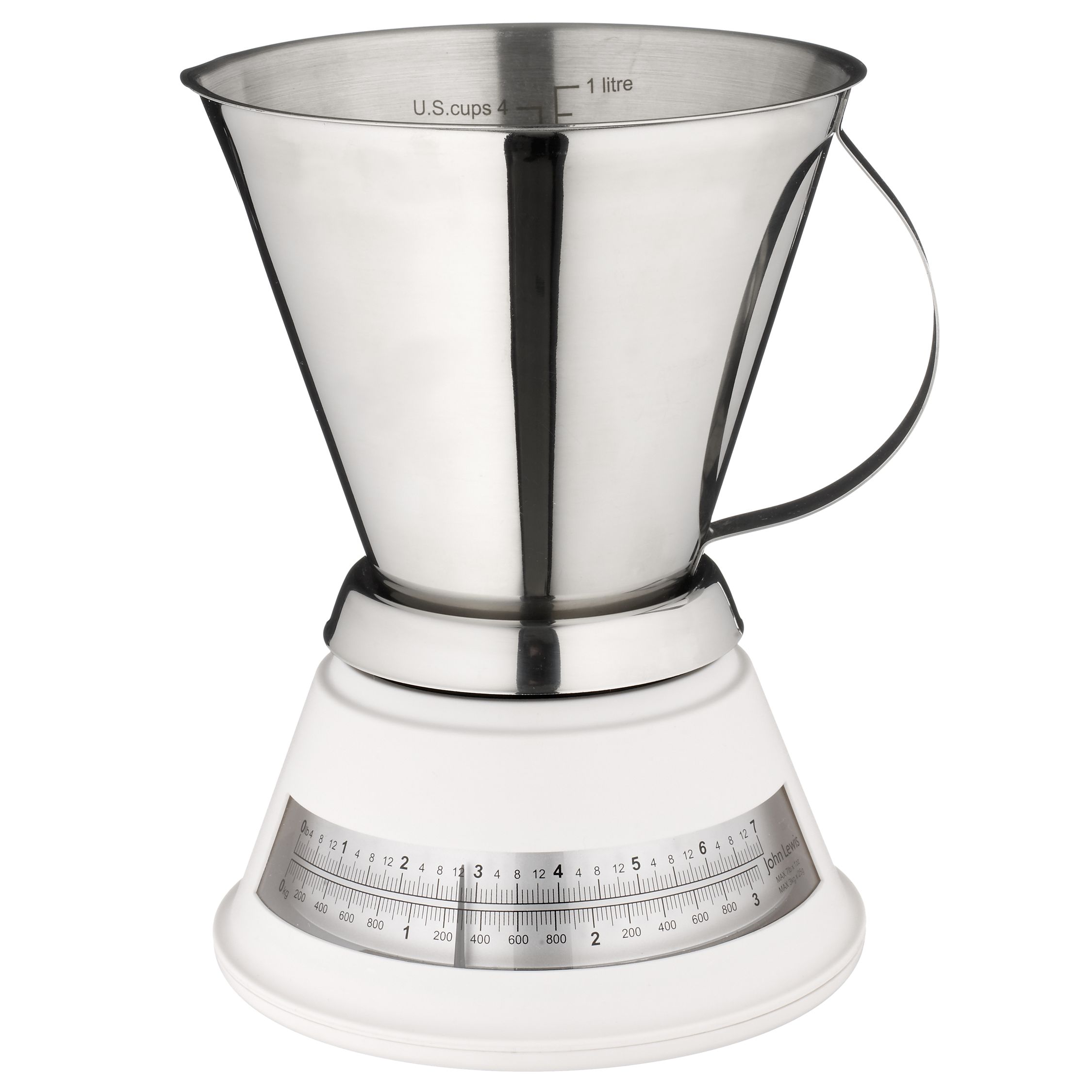 John Lewis Mechanical Scale Jug