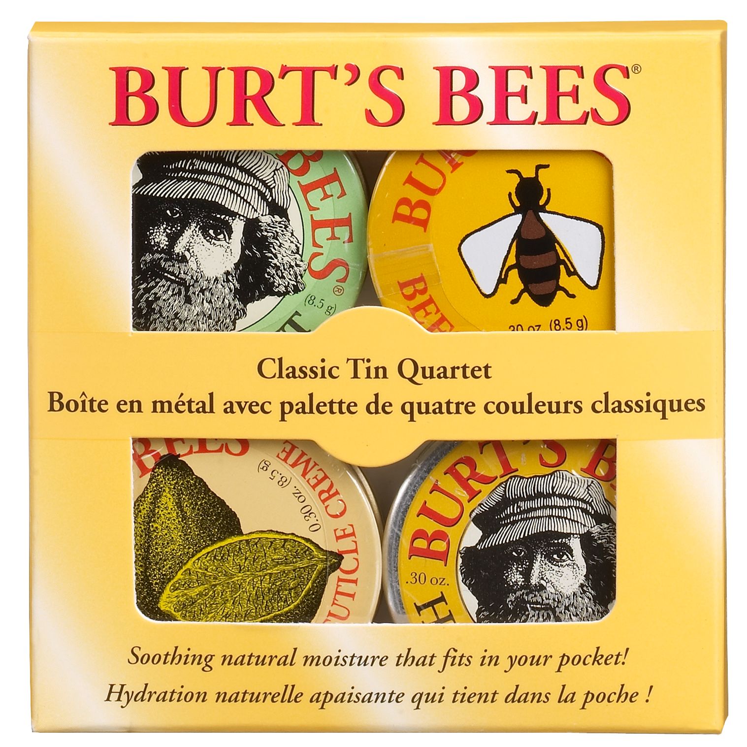 Burts Bees Balm Quartet Gift Set