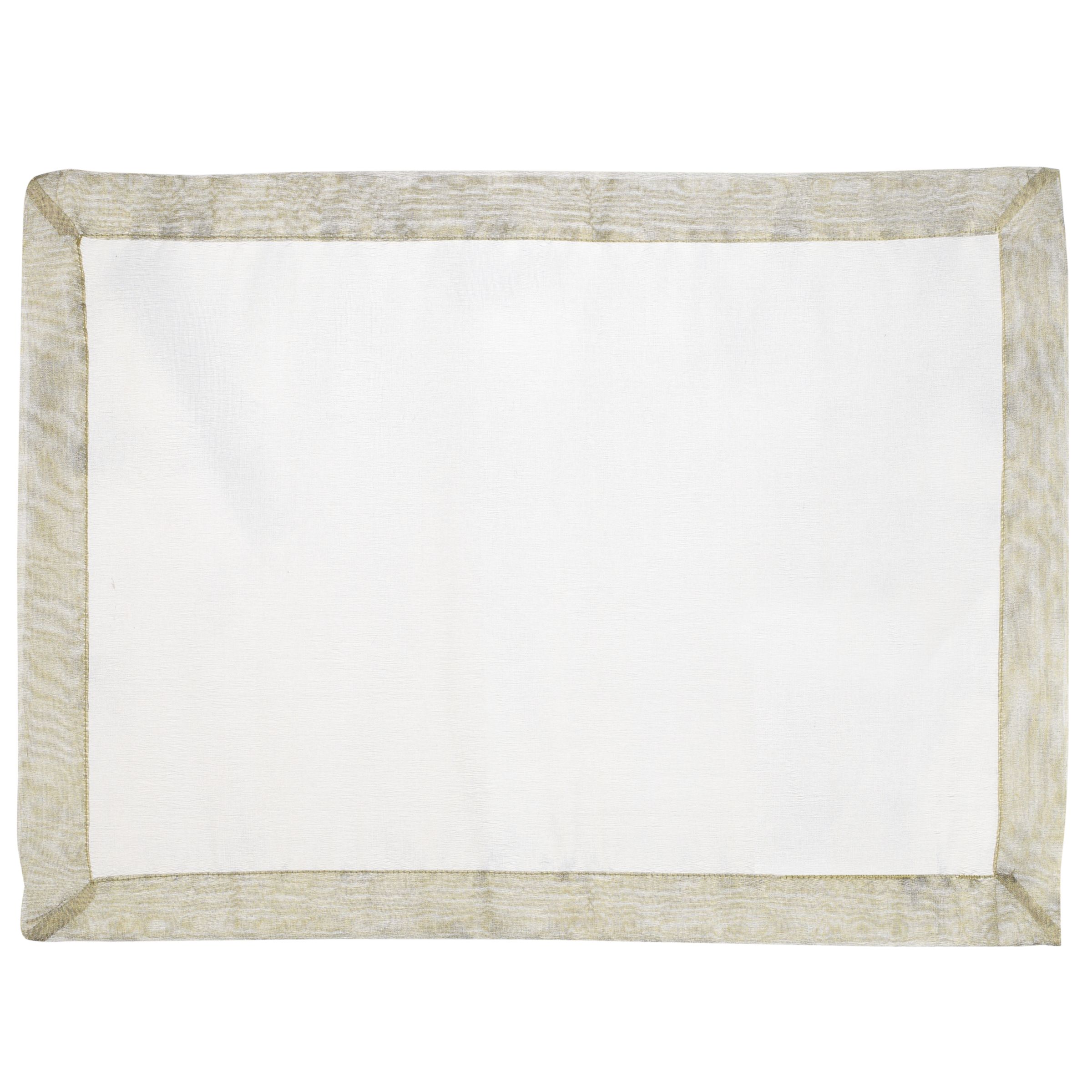 John Lewis Shimmer Placemat Metallic