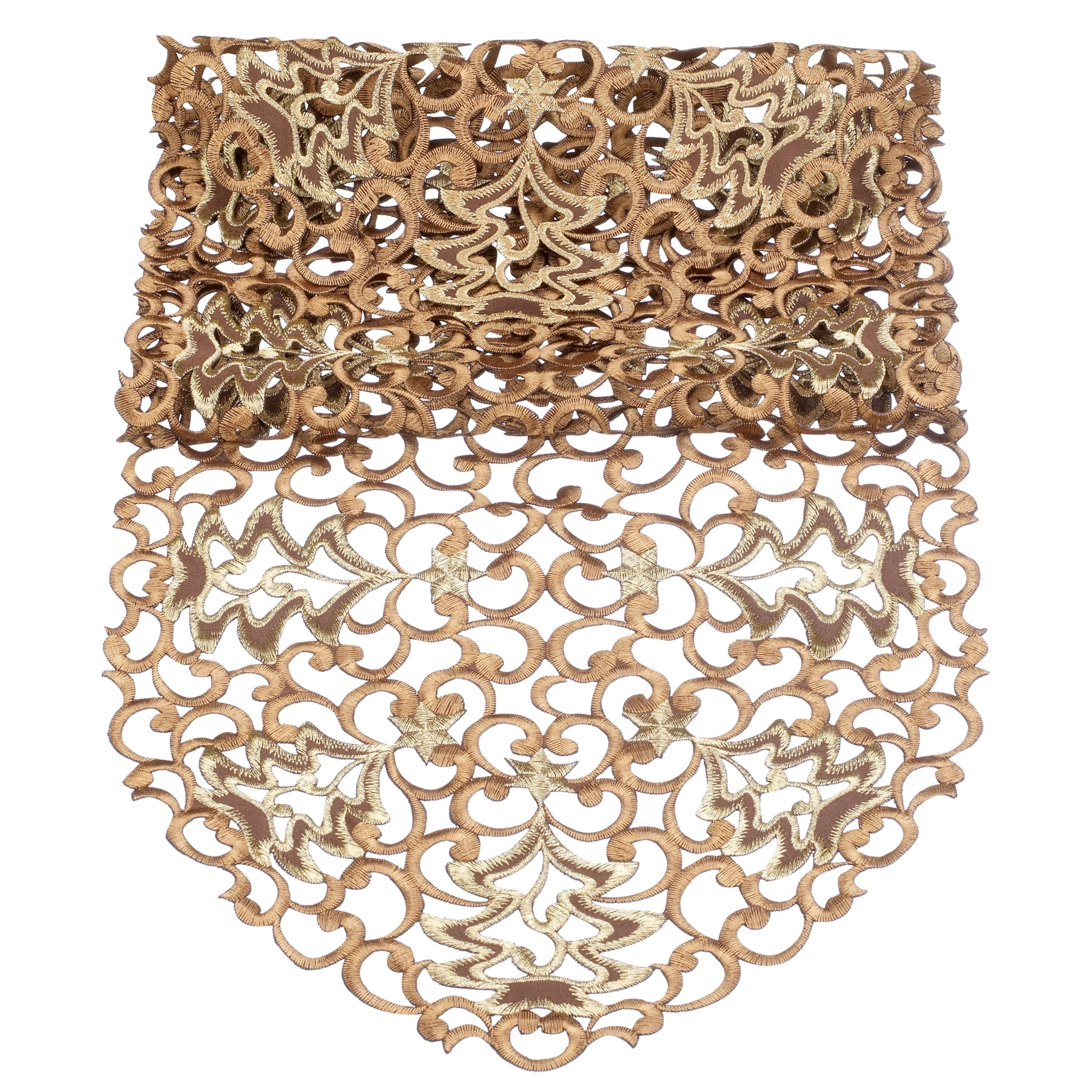 John Lewis Golden Trees Runner, Brown