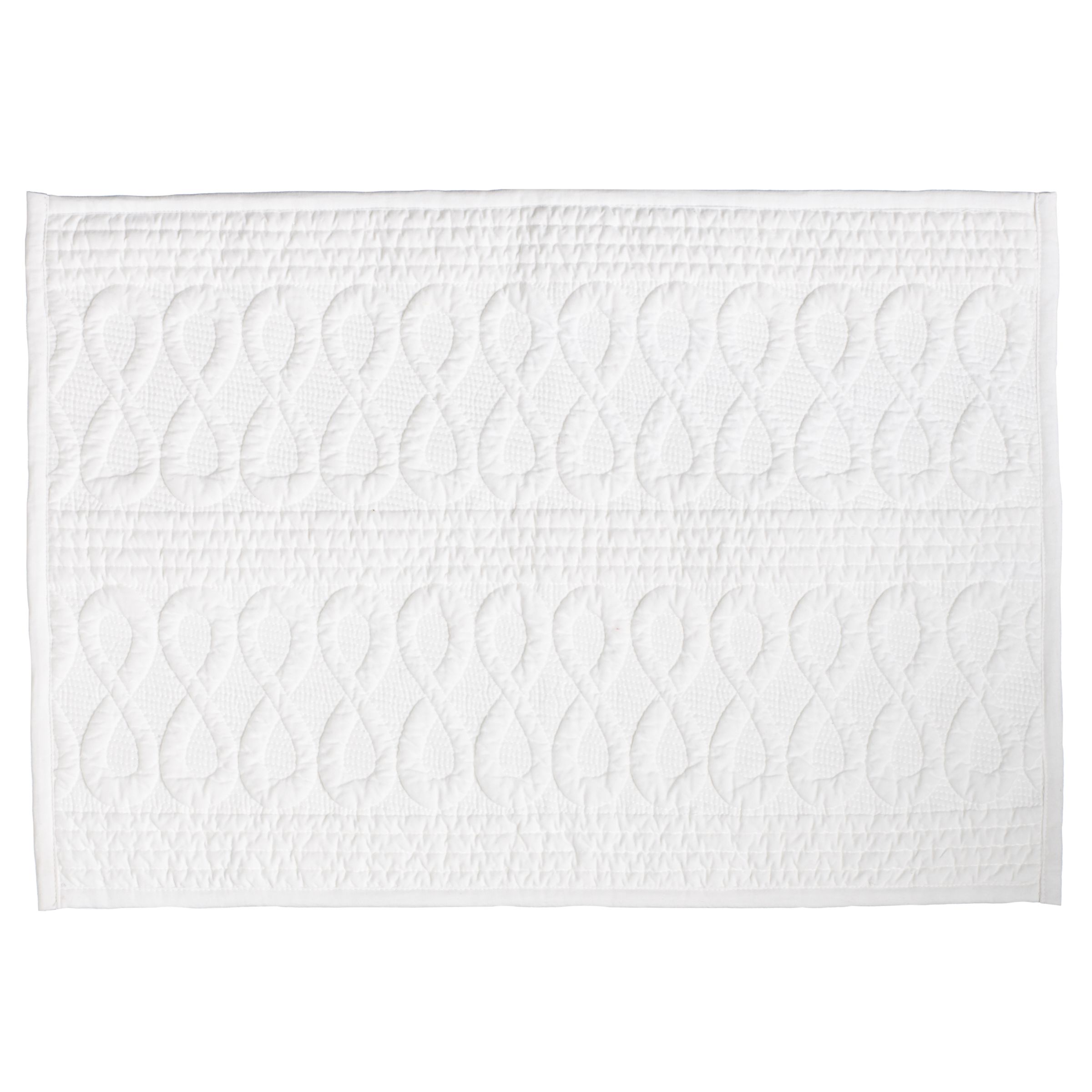 John Lewis Kendal Placemat White