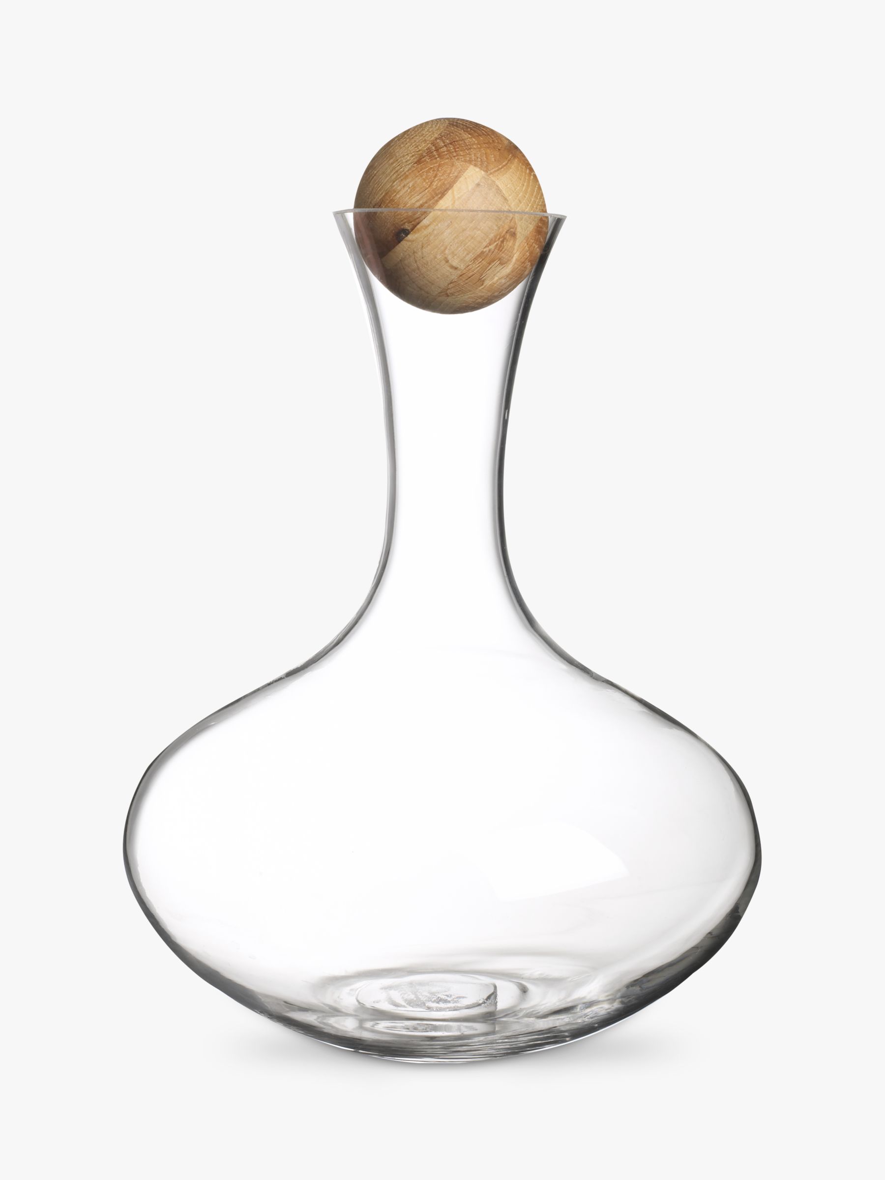 Sagaform Wine Carafe with Oak Stopper