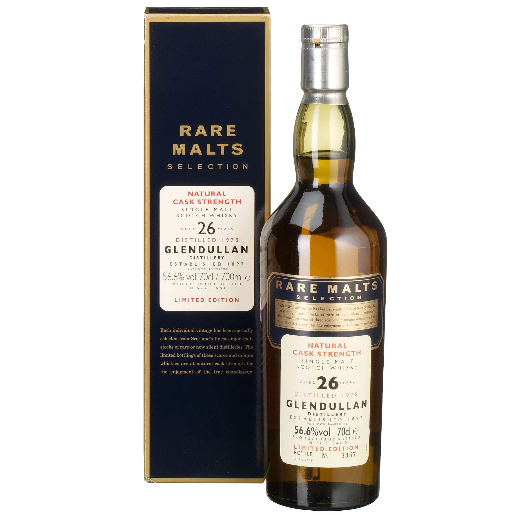 Glendullan 26-Year-Old Malt Whisky Single Bottle Gift