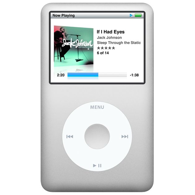 New Apple iPod classic 120GB Silver
