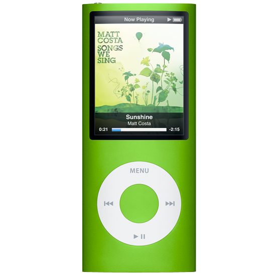 Apple iPod nano, 8GB, Green and Bose&reg; SoundDock 2&trade; Speakers, Silver
