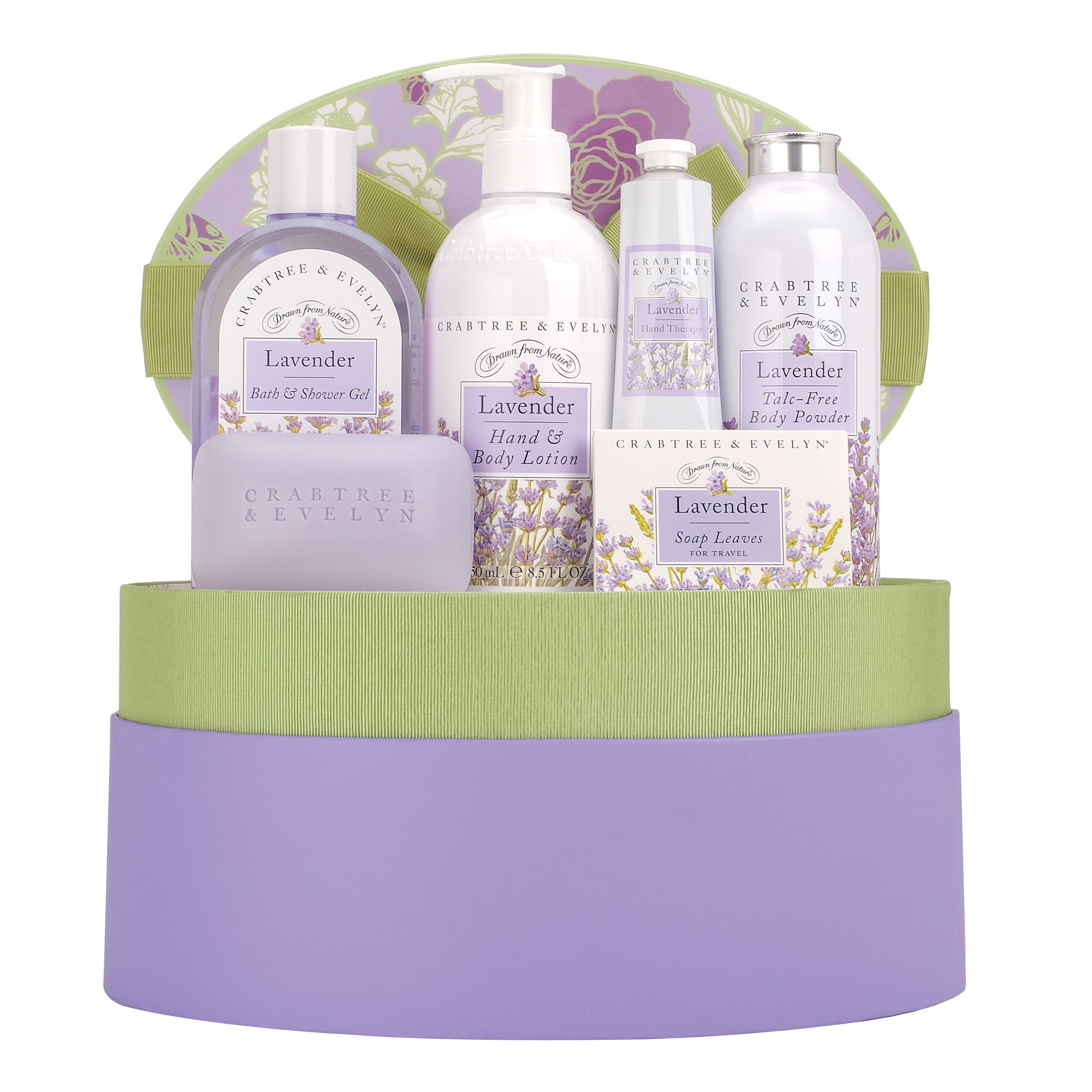 Crabtree & Evelyn Hat Box Set, Lavender