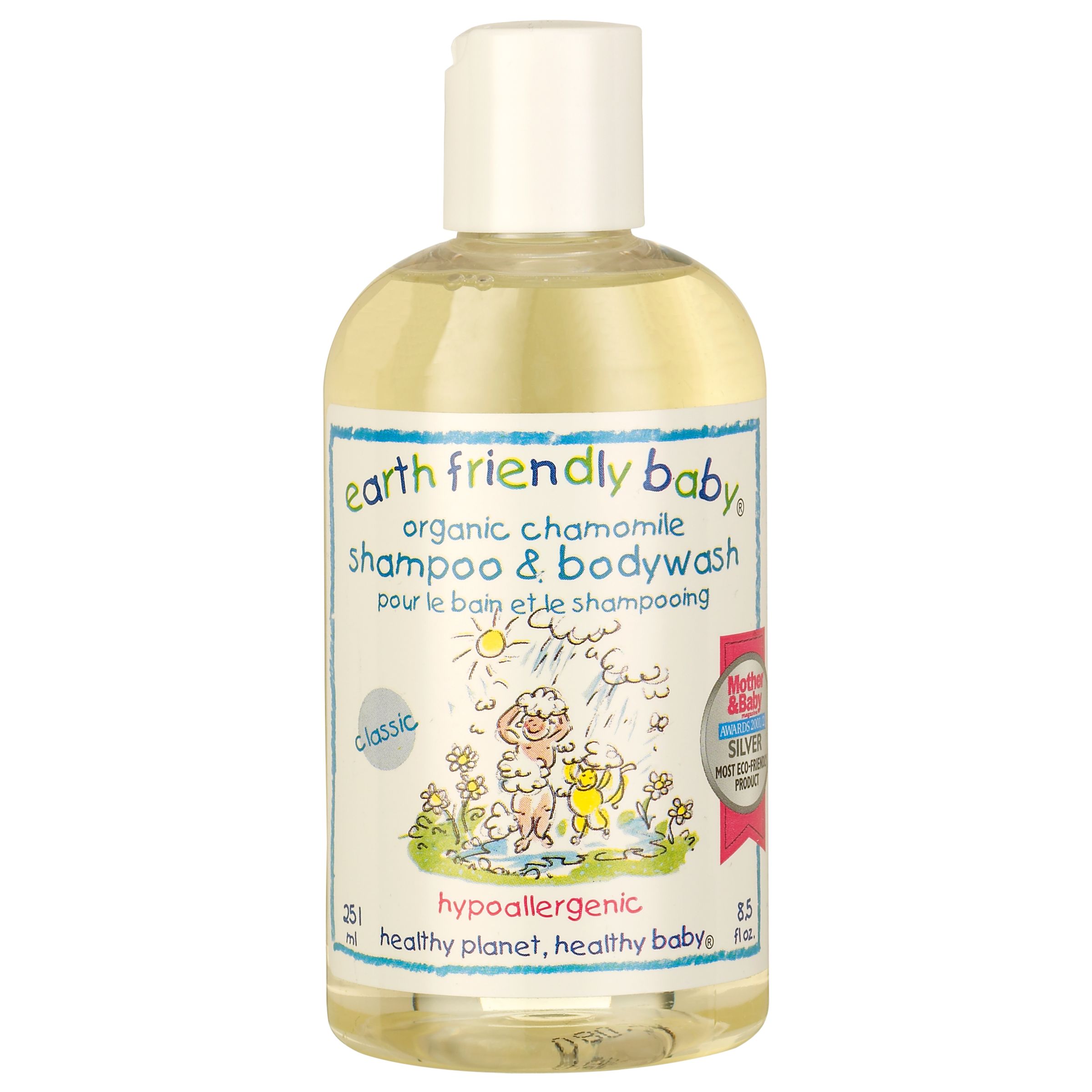 Earth Friendly Baby Chamomile Shampoo and Bodywash, 251ml