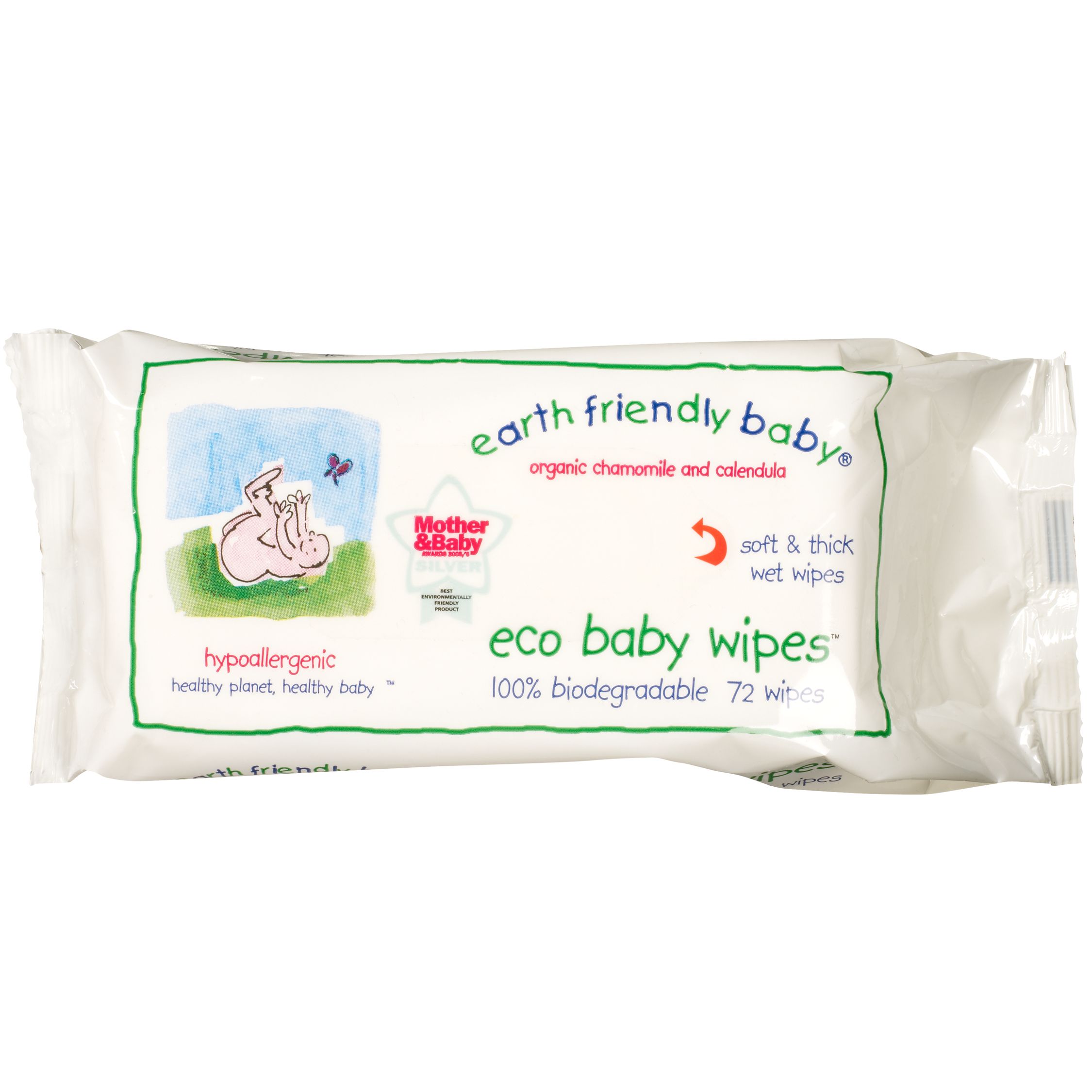 John Lewis Earth Friendly Baby Chamomile Baby Wipes