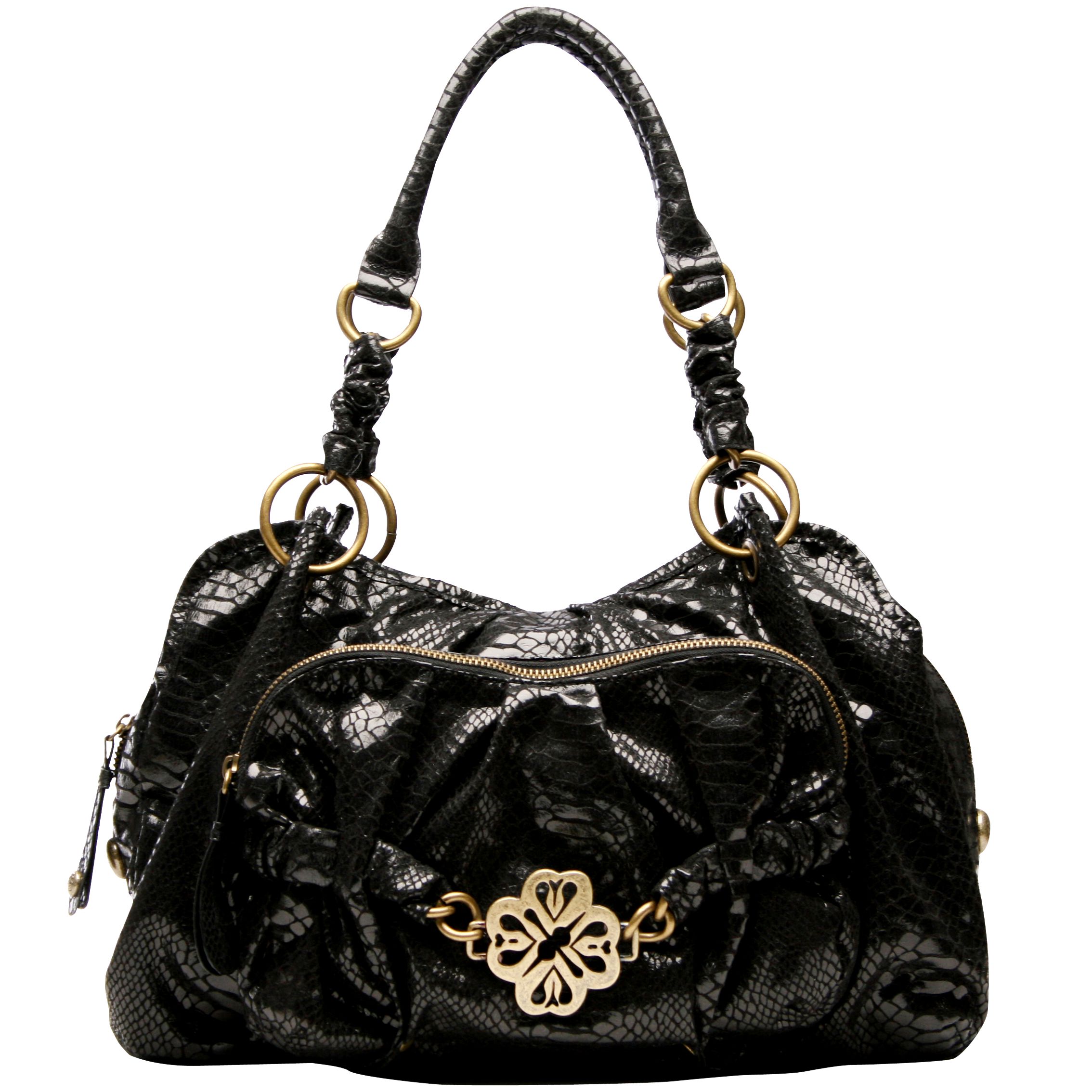 Mischa Barton Coco Large Tote Handbag, Black