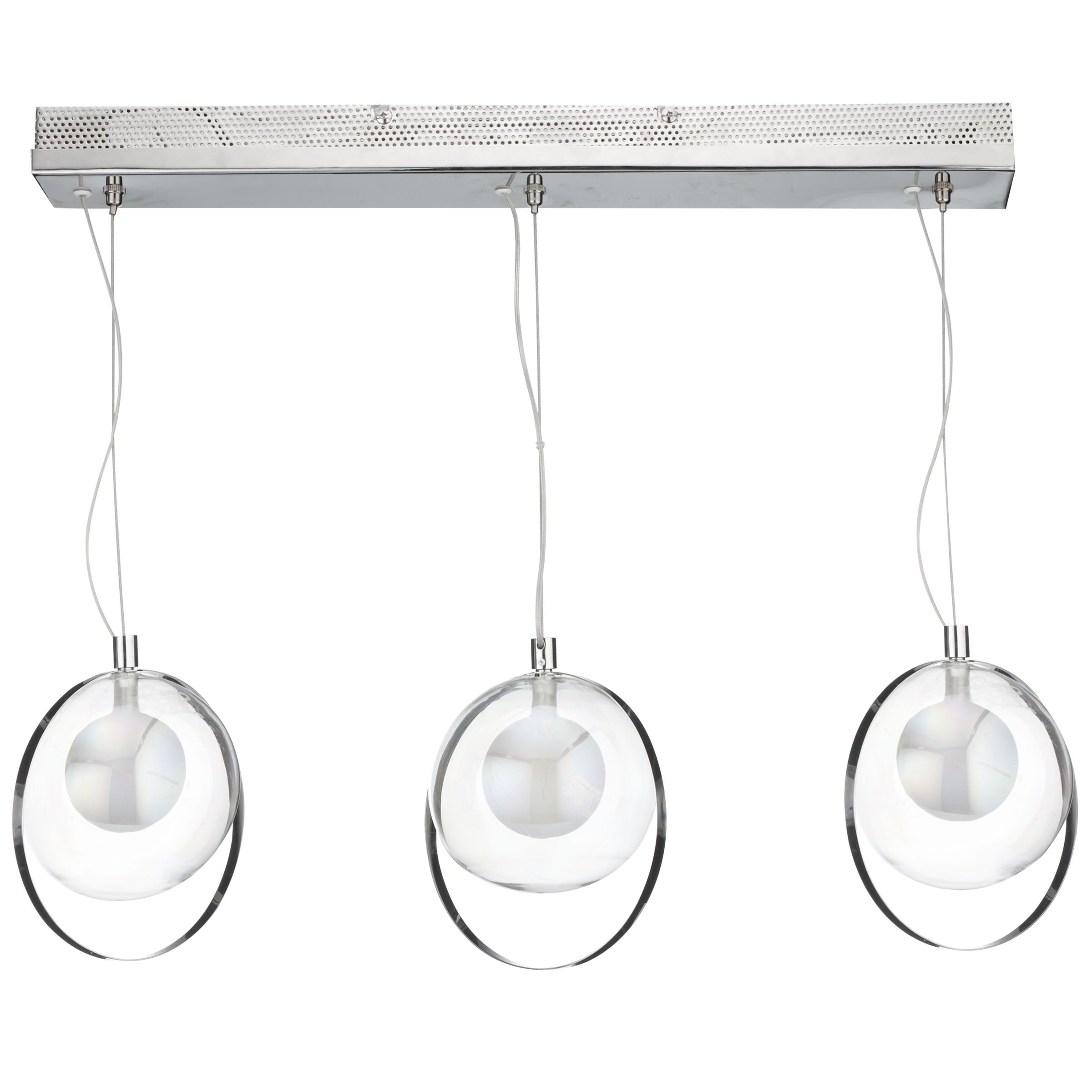 John Lewis Reola Ceiling Light, 3 Arm