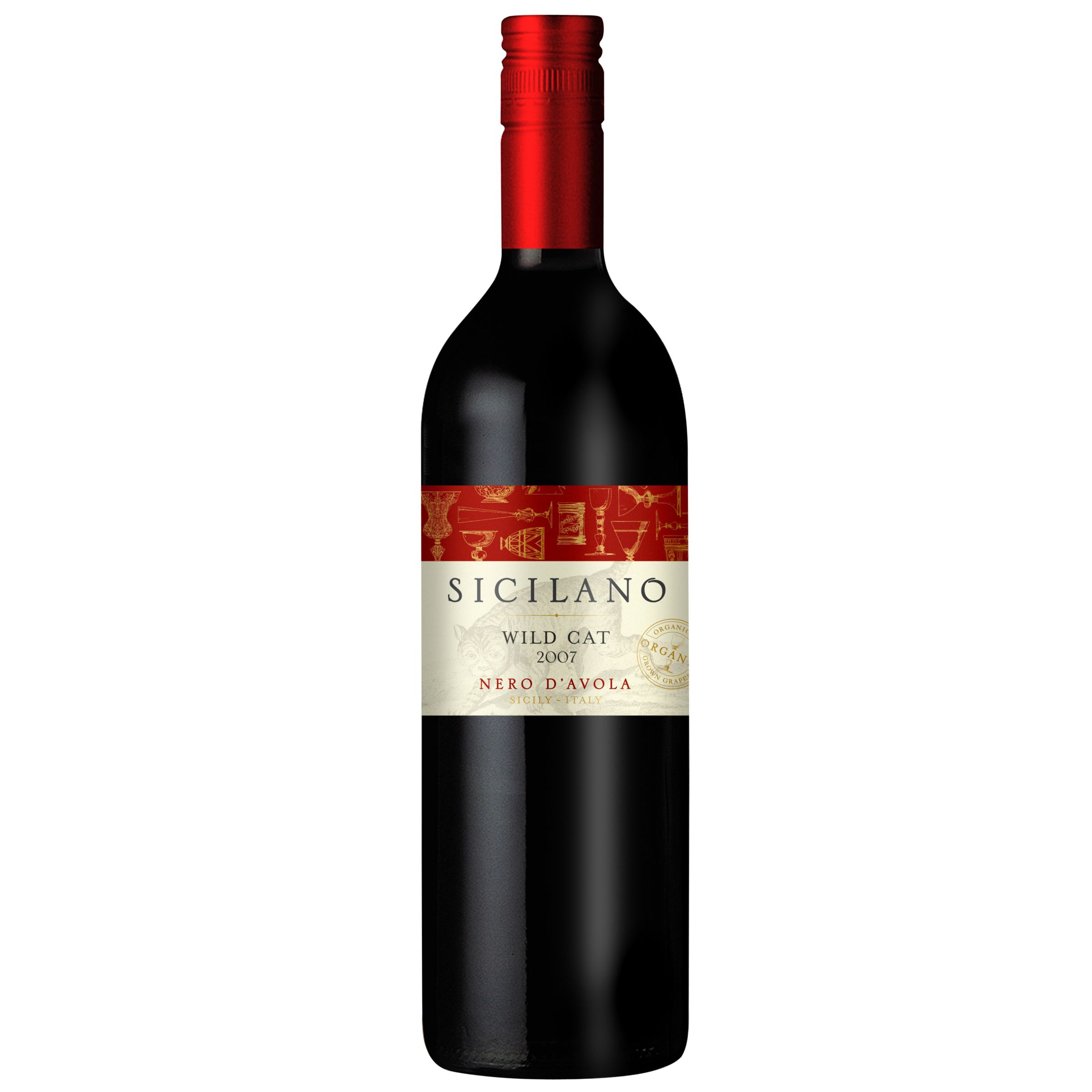 Sicilano Wild Cat Nero d’Avola 2008 Sicily, Italy