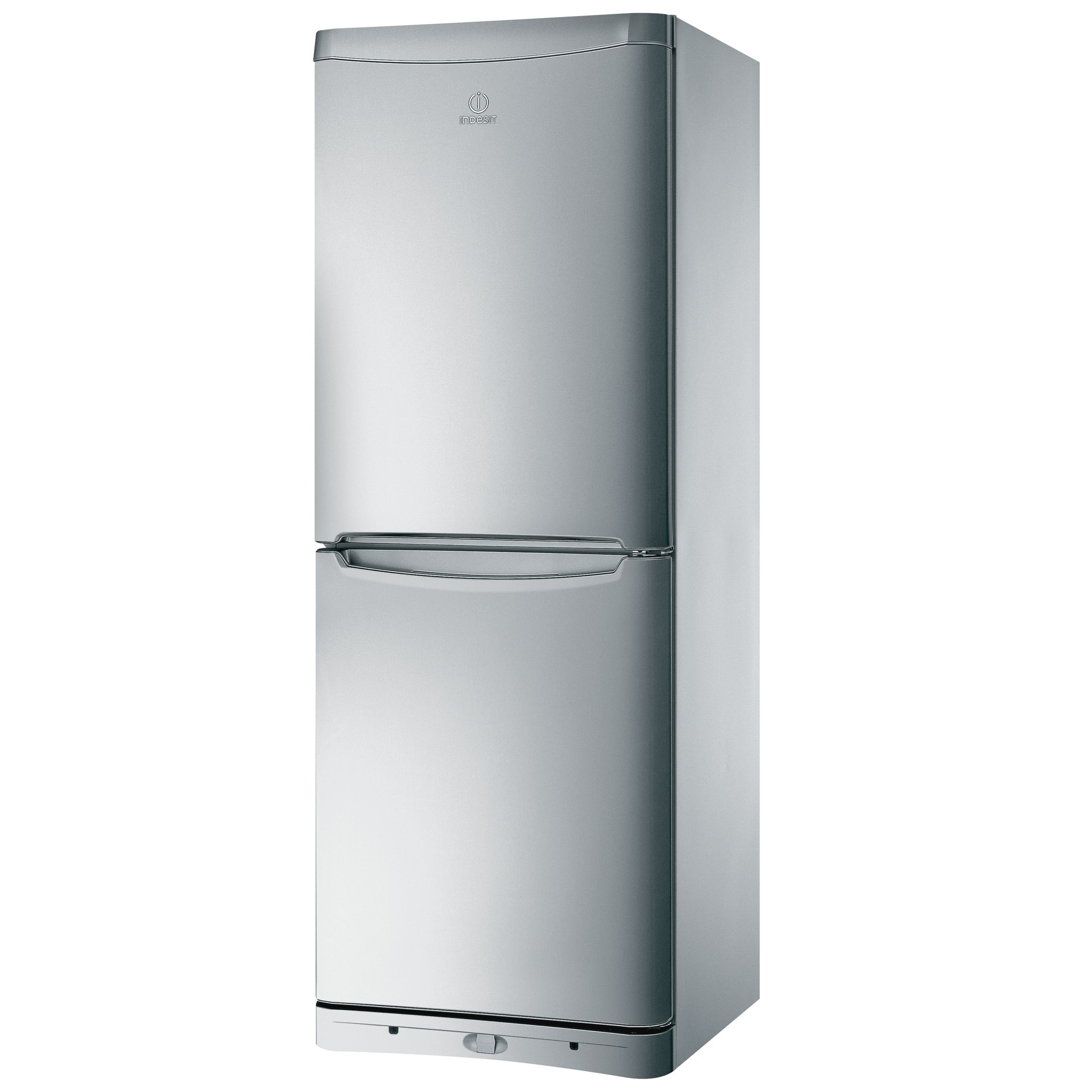 Indesit BAN12NFS Fridge Freezer, Silver at John Lewis