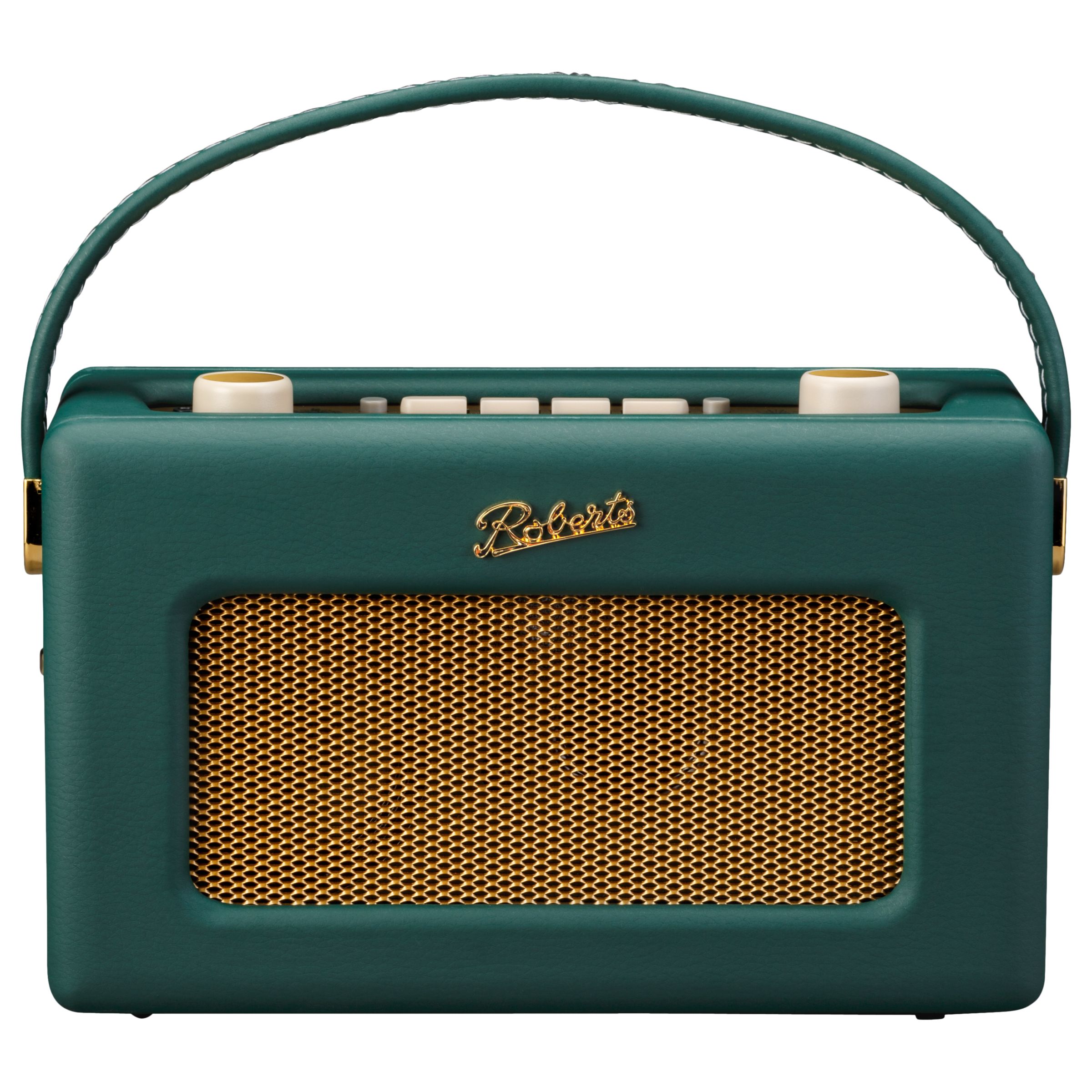 ROBERTS Revival RD60 DAB Digital Radio, Green at John Lewis