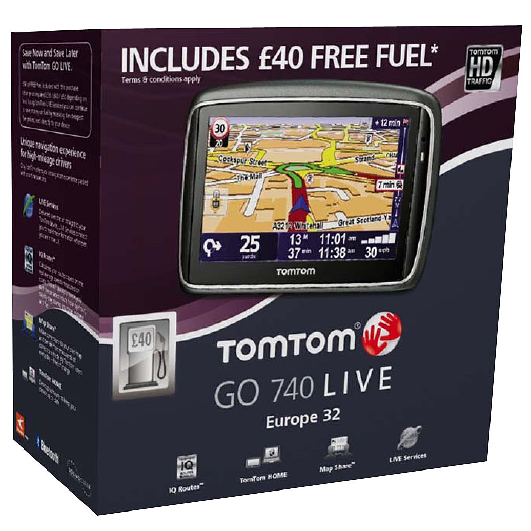 TomTom GO 740 LIVE GPS Navigation System