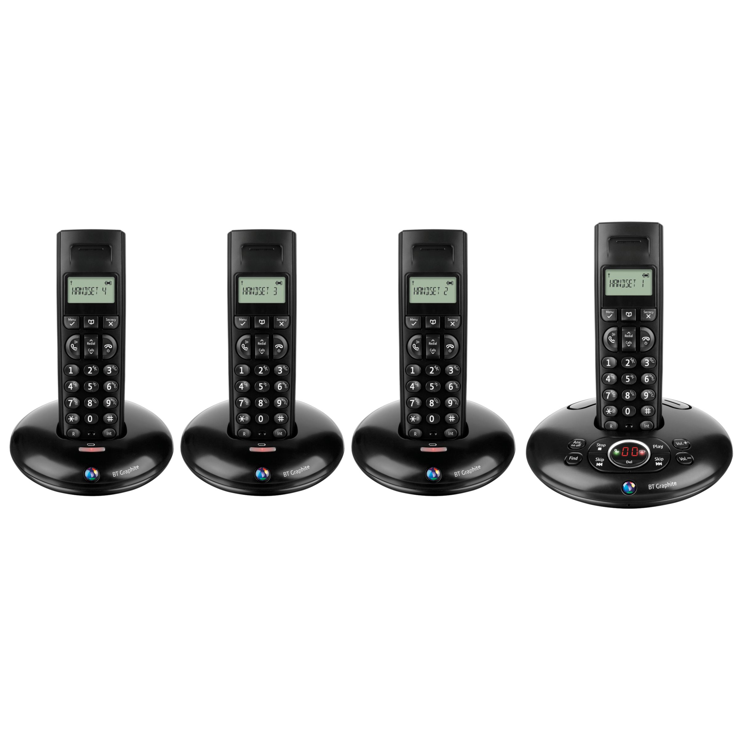 BT Freestyle 750 Digital Telephone and Answering Machine Twin DECT