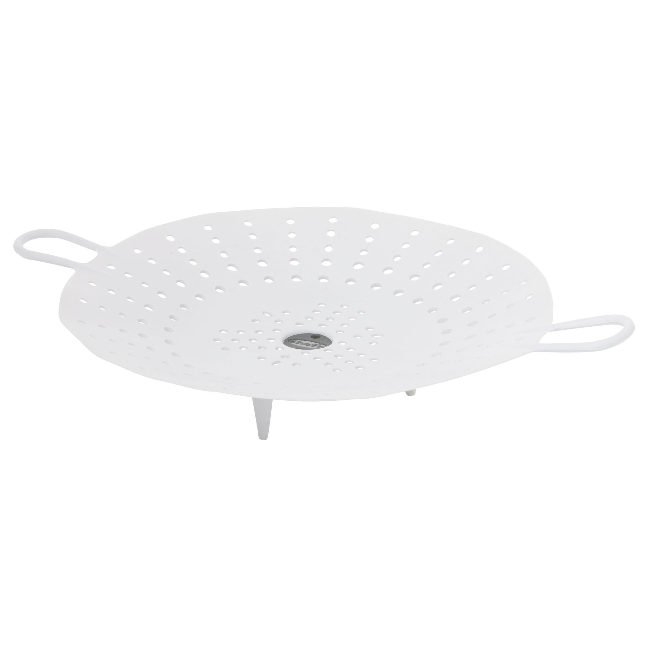 Chef39n VeggiSteam Silicone Steamer White