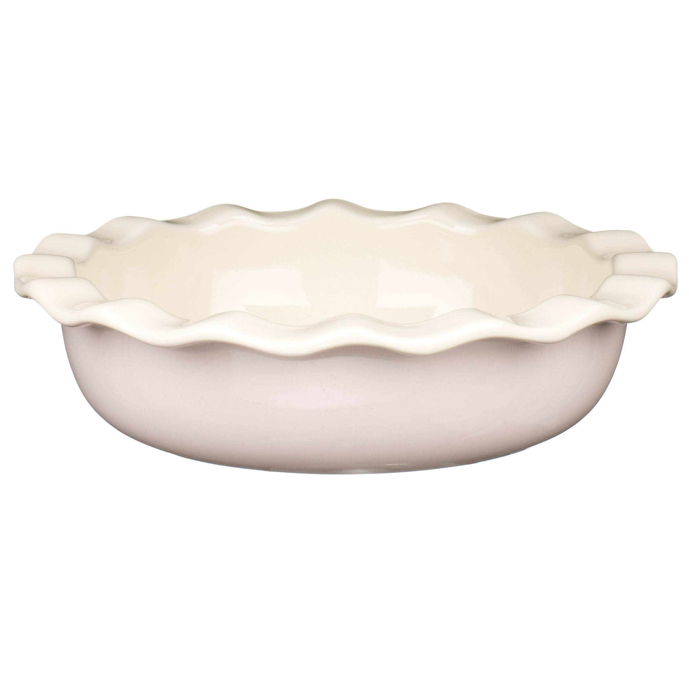 John Lewis Fluted Mini Pie Dish, Pink
