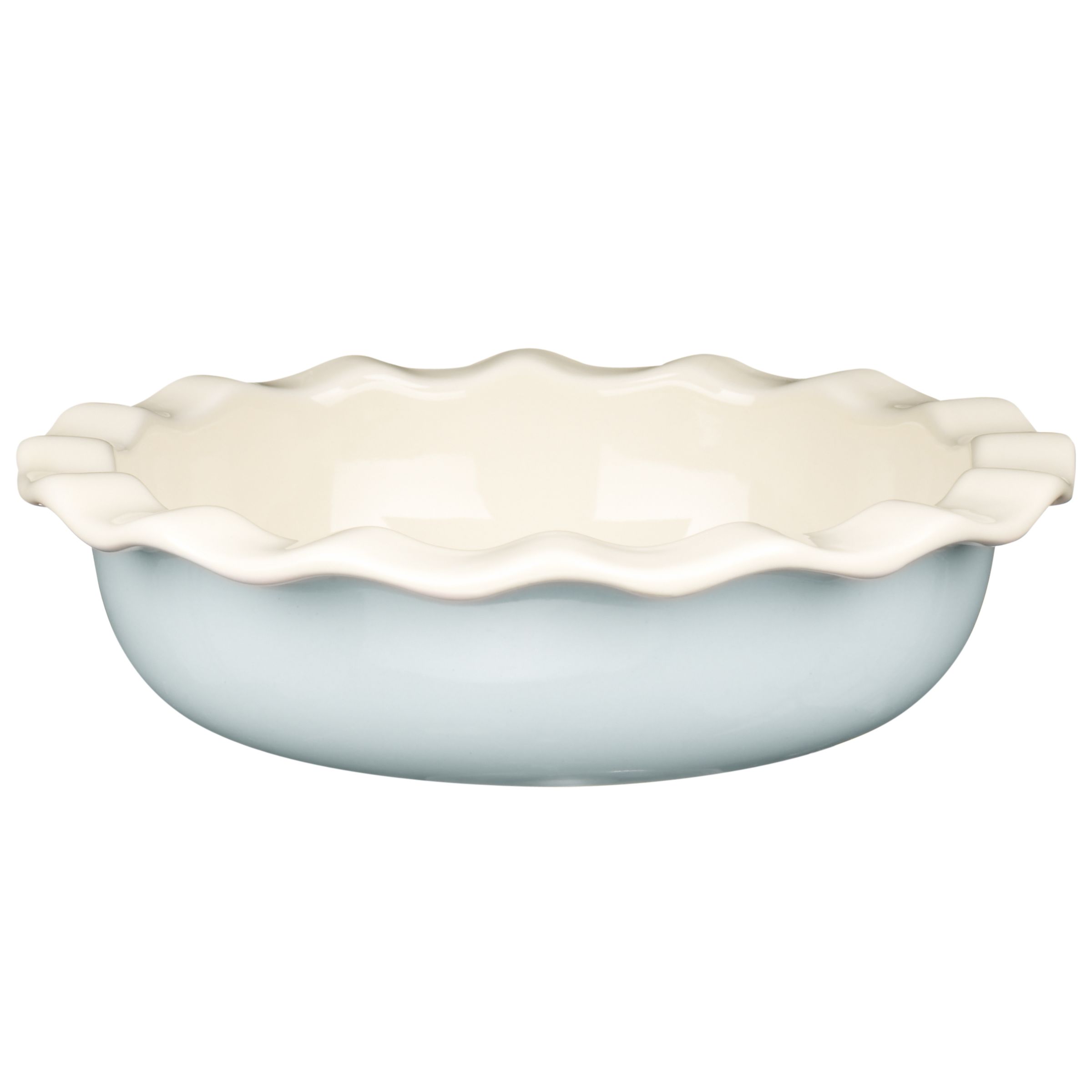 John Lewis Fluted Mini Pie Dish 15.5cm, Blue