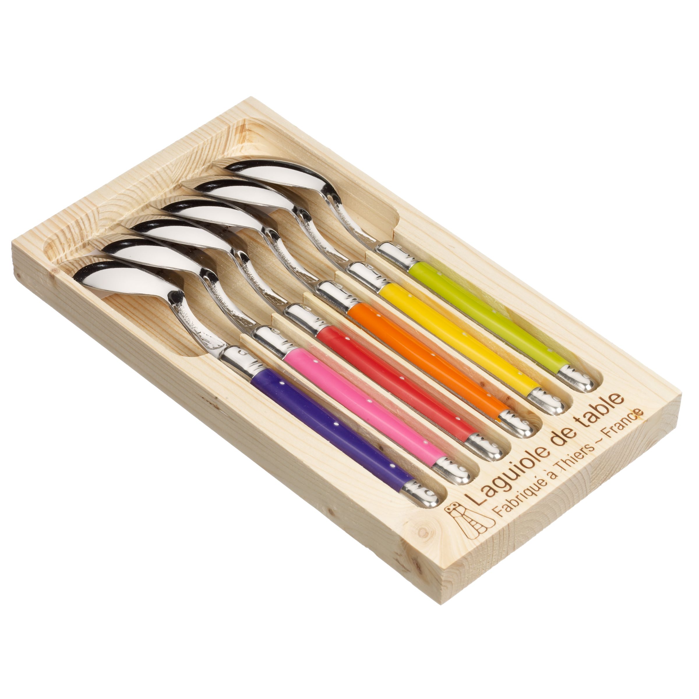 Laguiole Brights Spoons, Set of 6