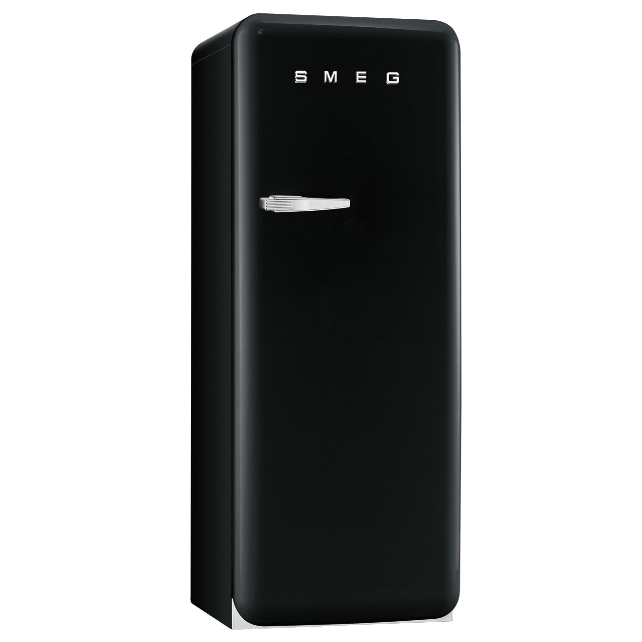 Smeg FAB28QNE Retro Fridge Freezer, Black at John Lewis