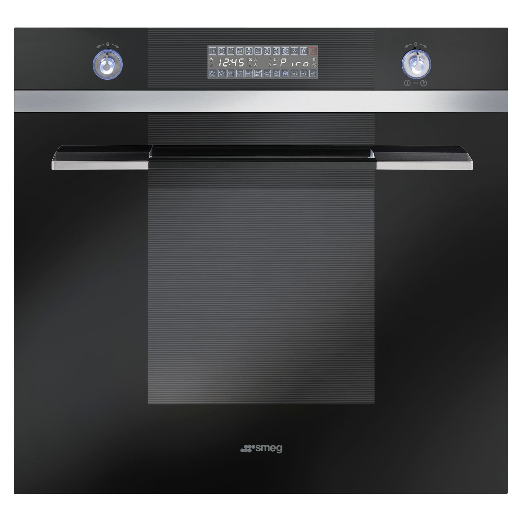 Smeg SCP112NE2 Single Electric Oven Black Glass