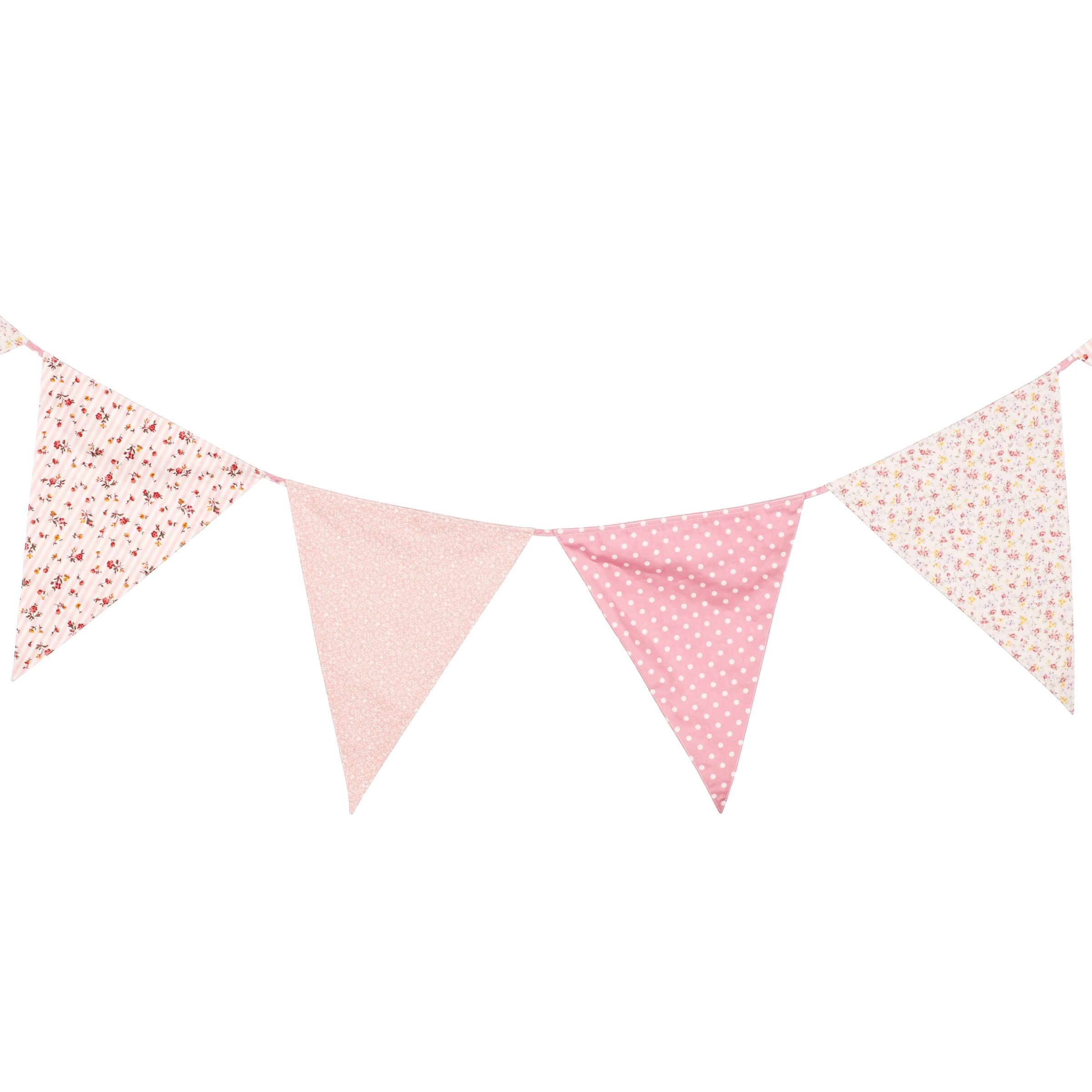 John Lewis Butterfly Bunting, Pink